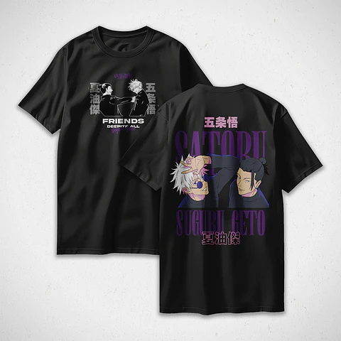 Polera Satoru y Getō - Jujutsu Kaisen v1