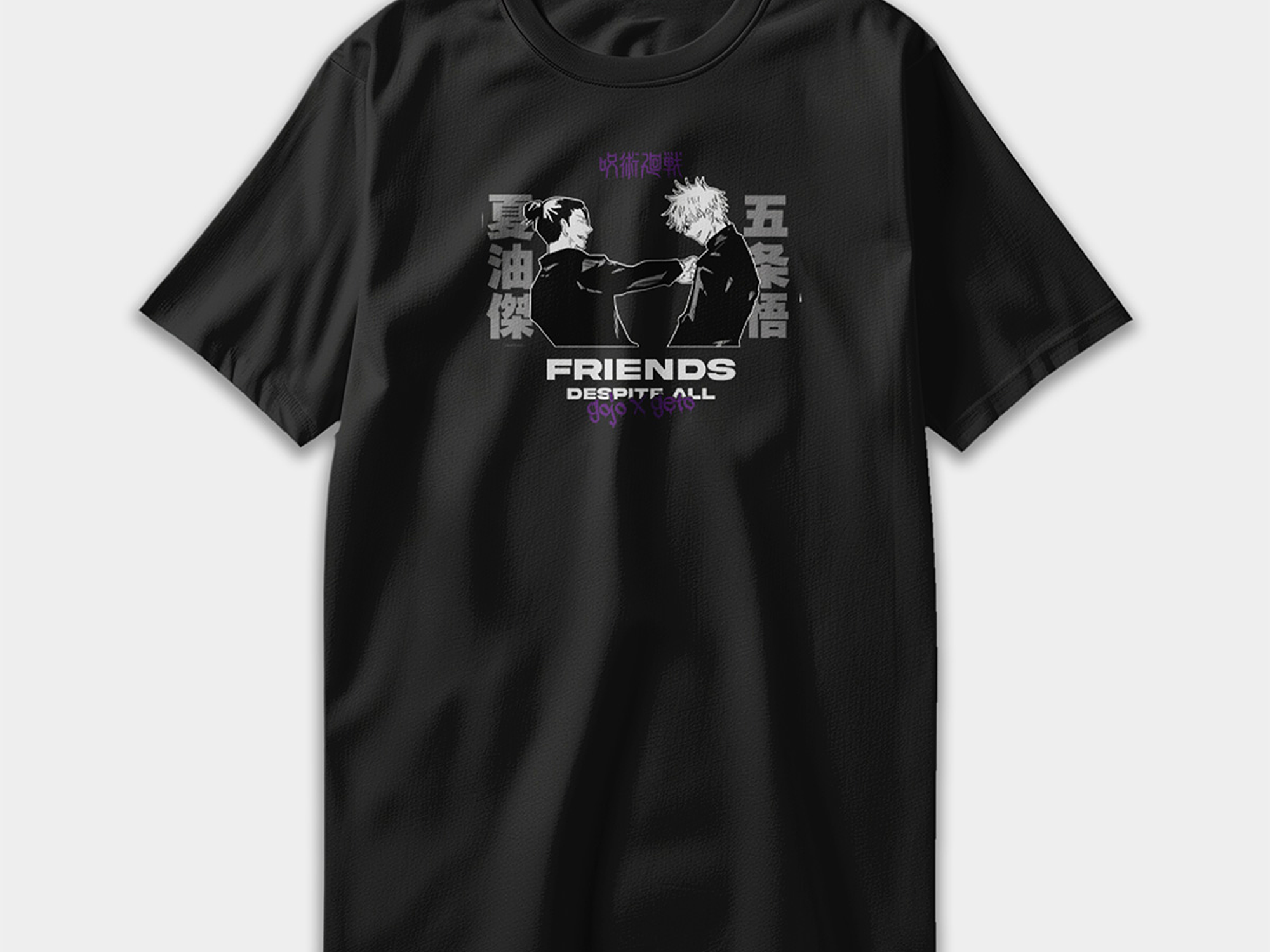 Polera Satoru y Getō - Jujutsu Kaisen v1 3