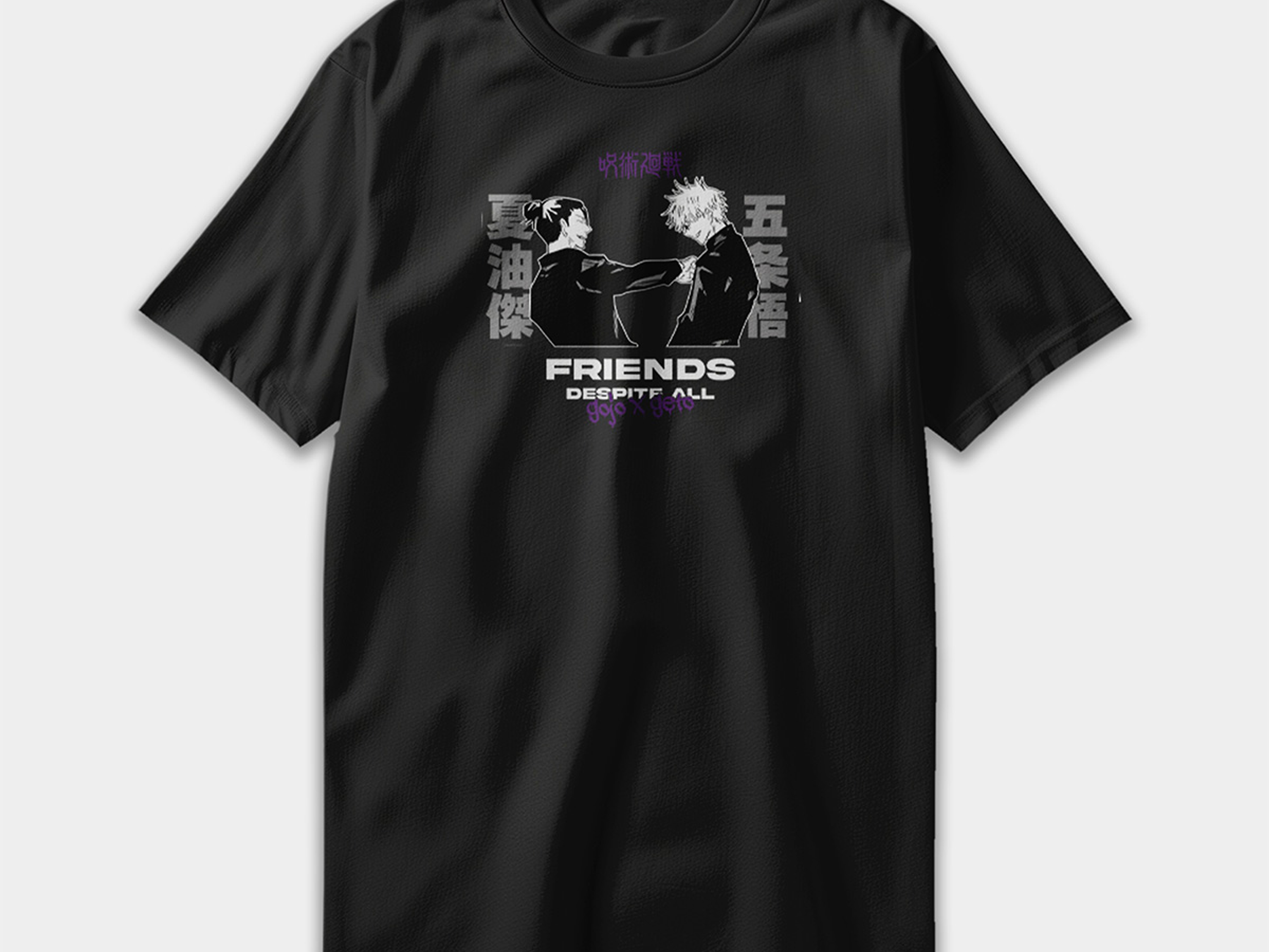 Polera Satoru y Getō - Jujutsu Kaisen v1 3