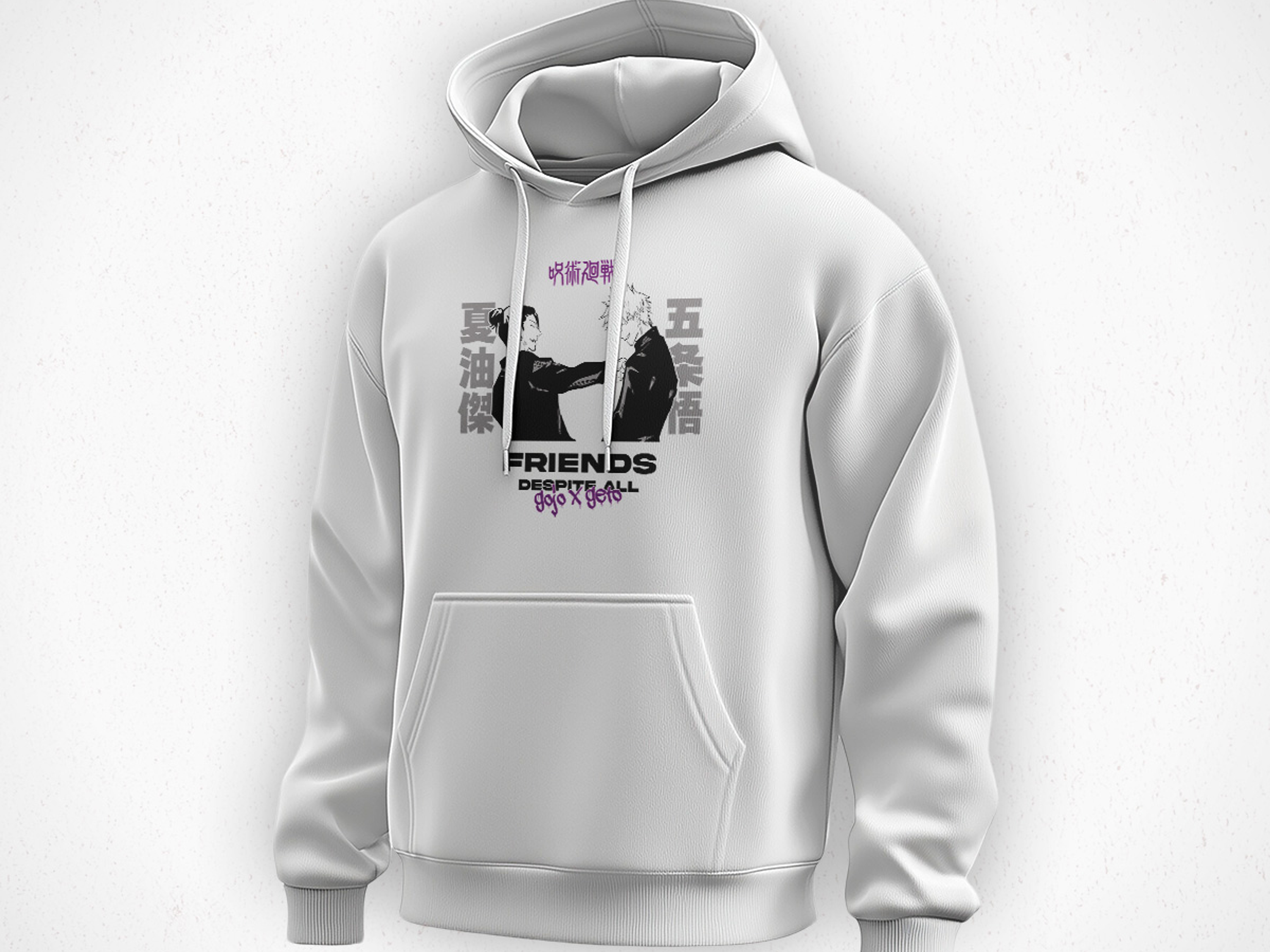 Hoodie Satoru y Getō - Jujutsu Kaisen v1 6