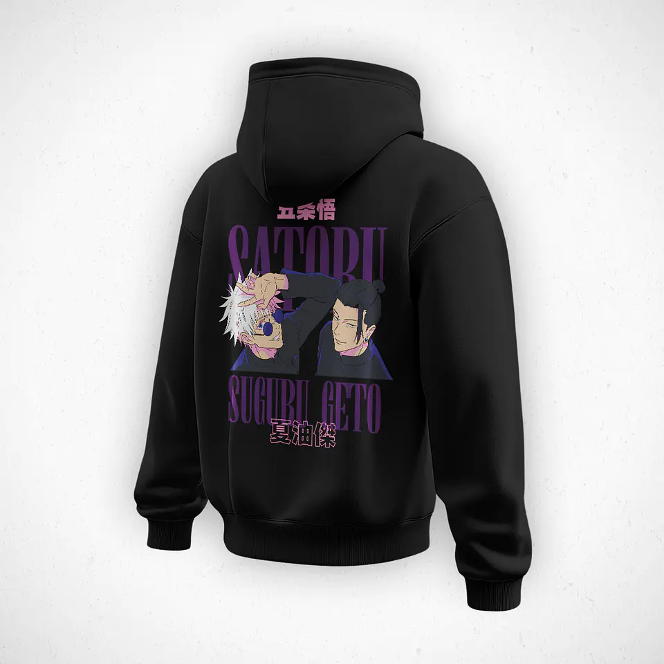Hoodie Satoru y Getō - Jujutsu Kaisen v1 2