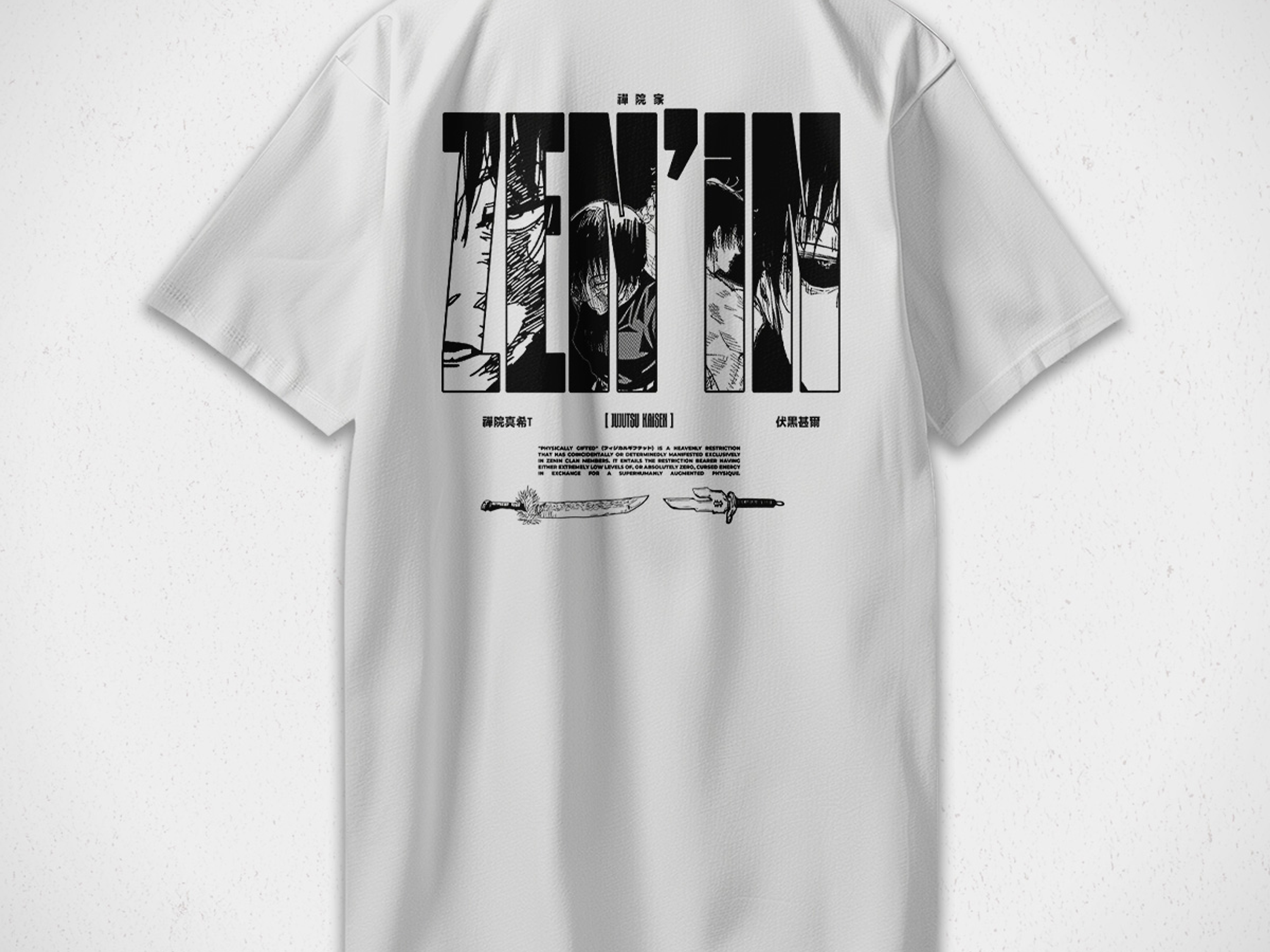 Polera Maki y Toji - Jujutsu Kaisen v1 5