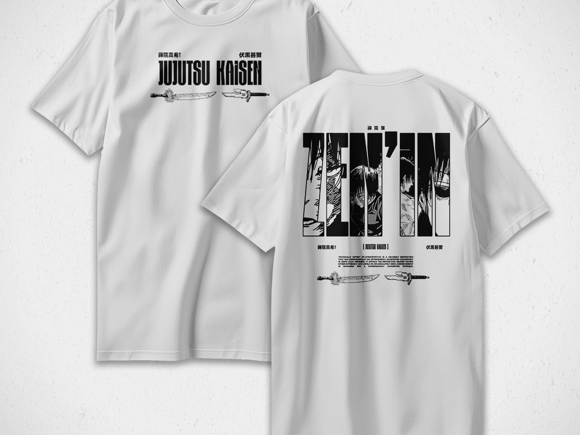 Polera Maki y Toji - Jujutsu Kaisen v1 4