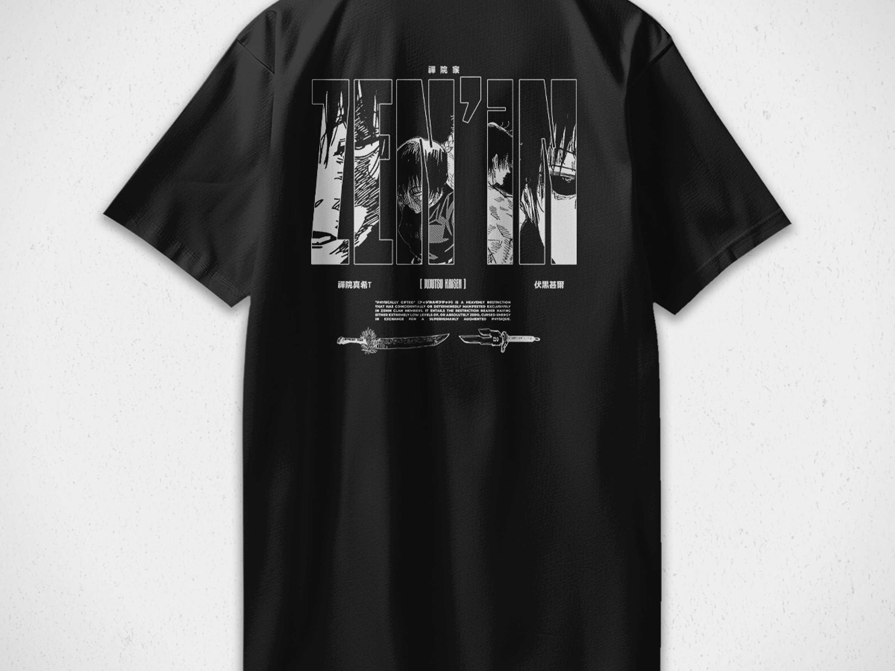 Polera Maki y Toji - Jujutsu Kaisen v1 2