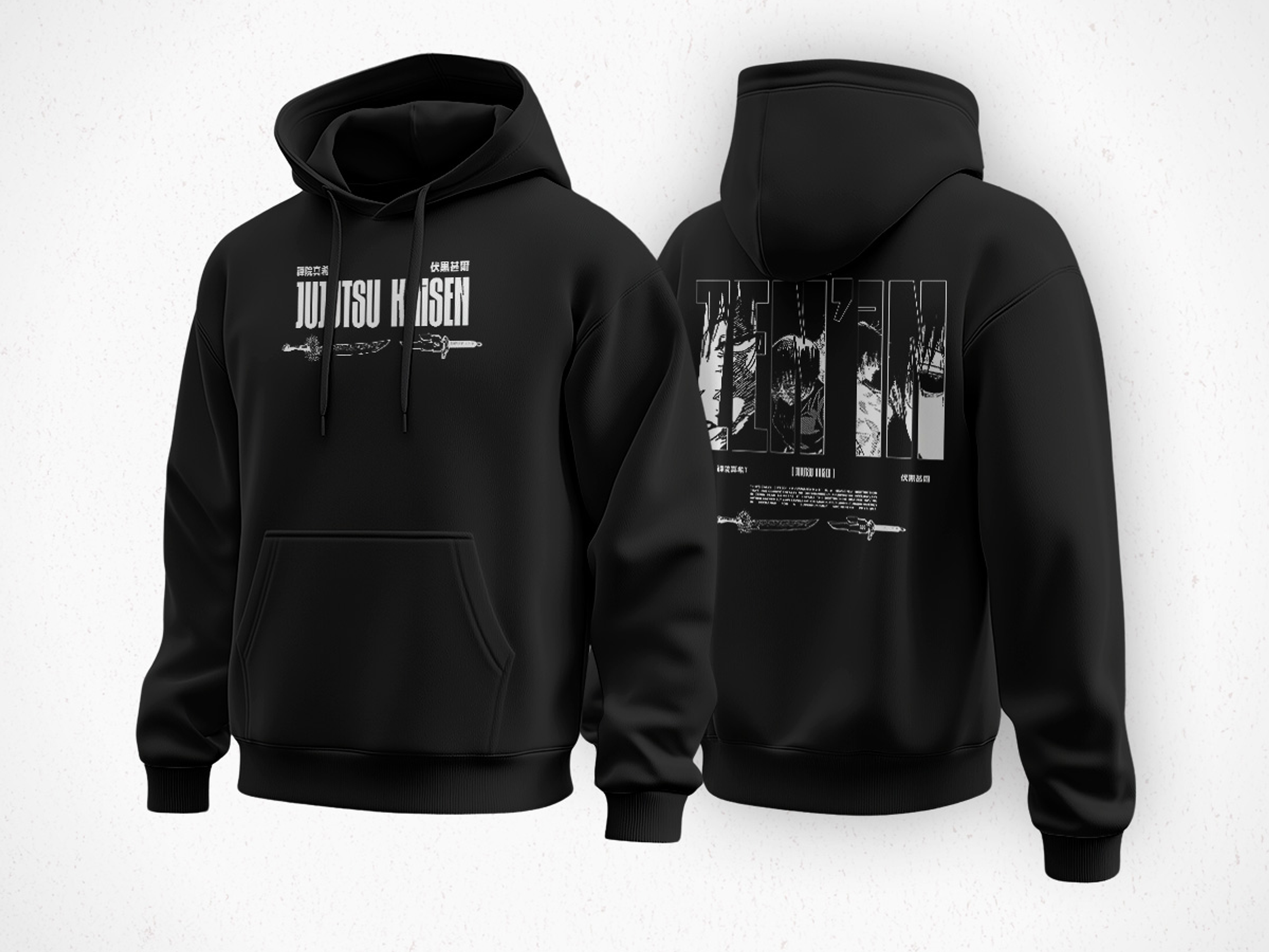 Hoodie Maki y Toji - Jujutsu Kaisen v1 1