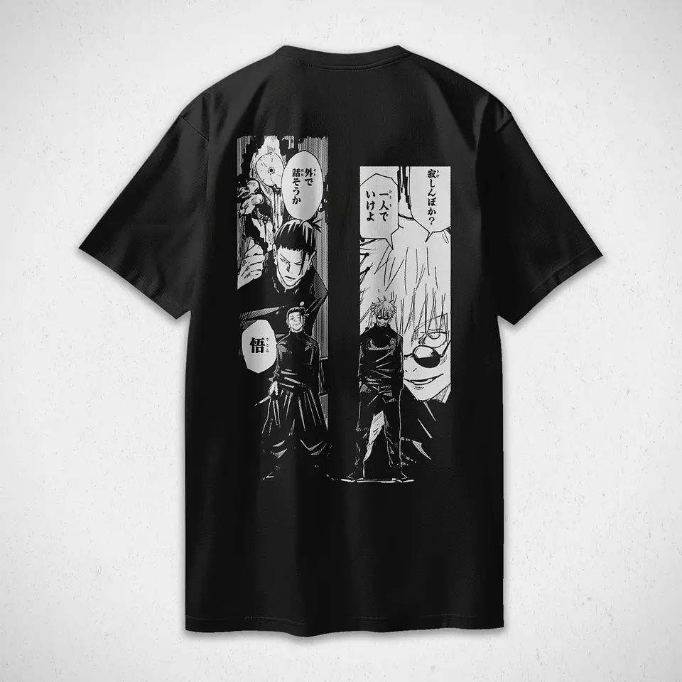 Polera Satoru y Geto- Jujutsu Kaisen v2 2