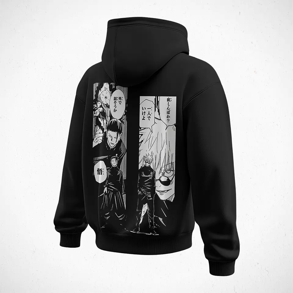 Hoodie Satoru y Geto - Jujutsu Kaisen v2 2