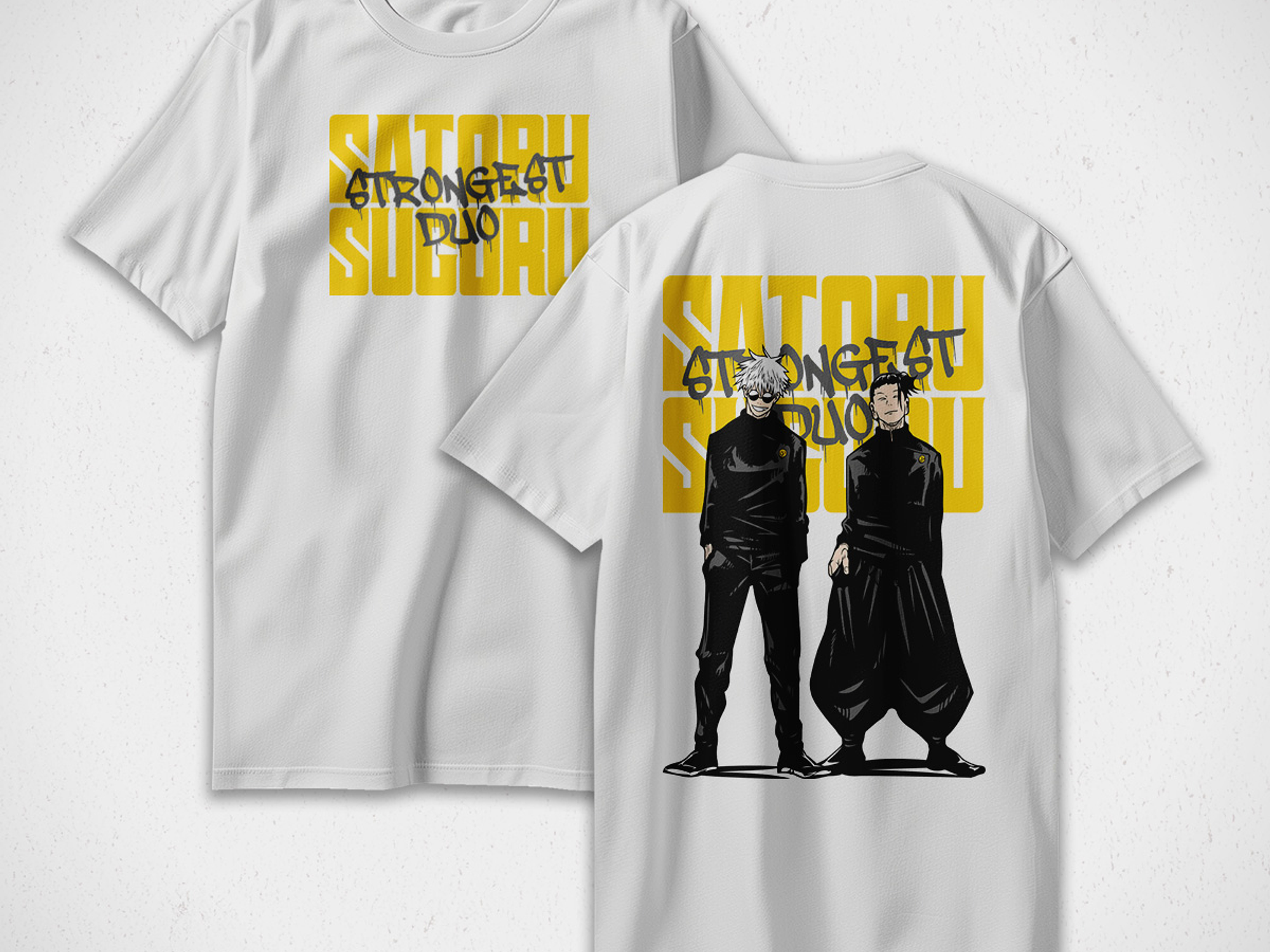 Polera Satoru y Geto- Jujutsu Kaisen v3 4