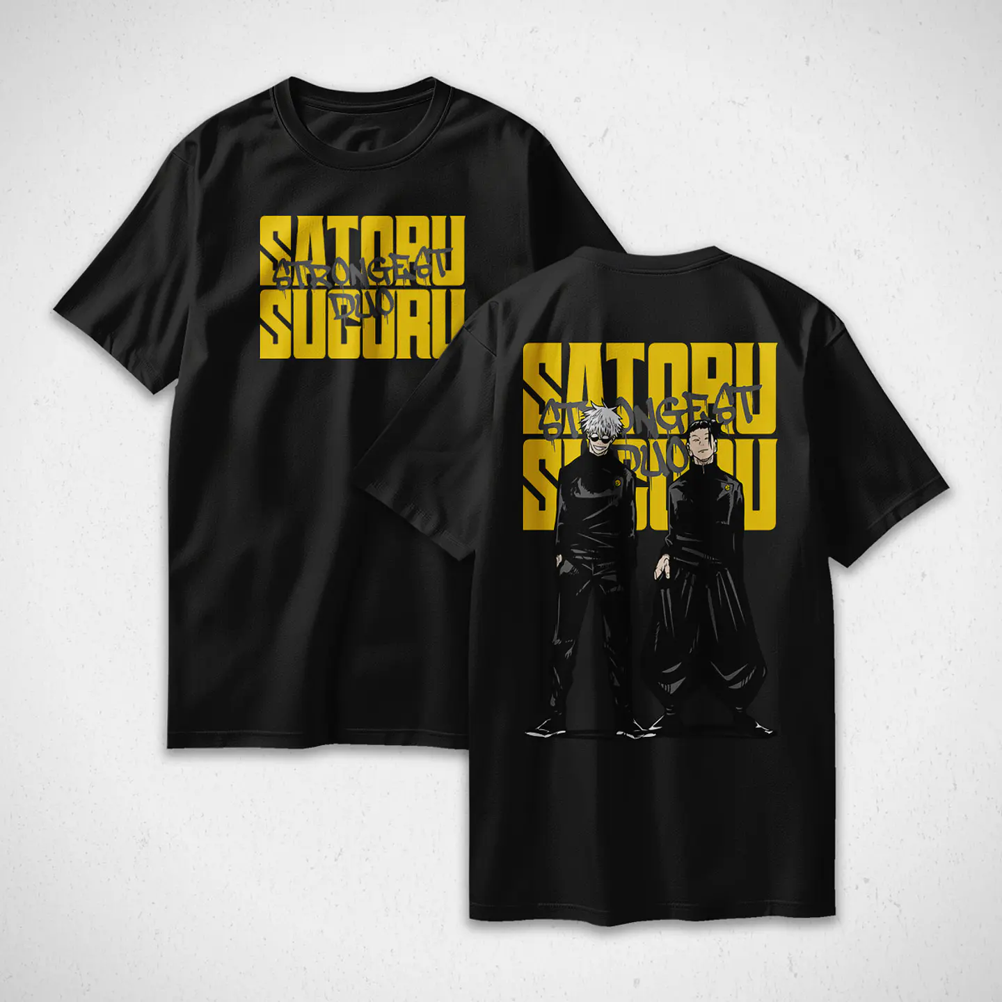 Polera Satoru y Geto- Jujutsu Kaisen v3 1