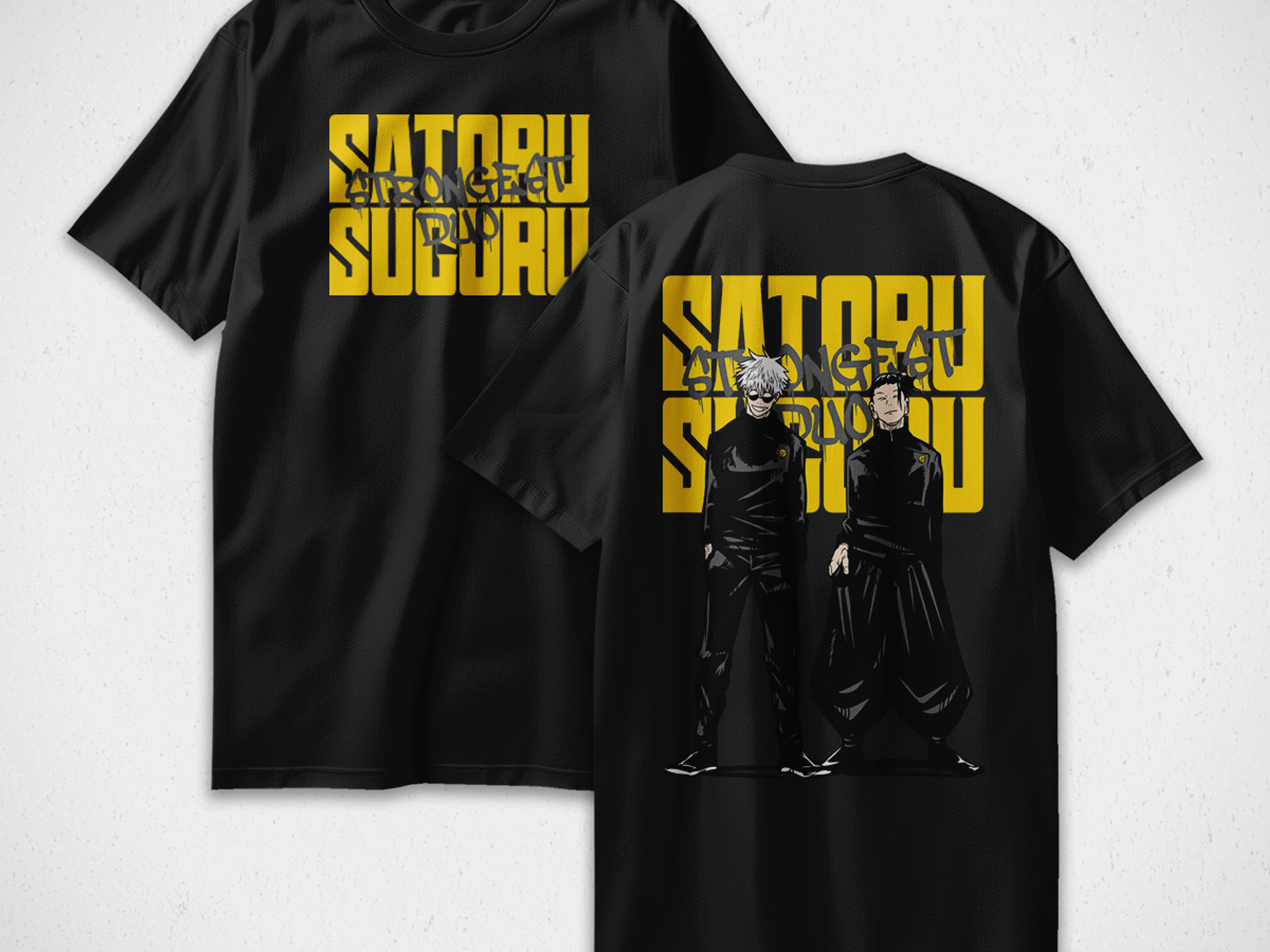 Polera Satoru y Geto- Jujutsu Kaisen v3 1