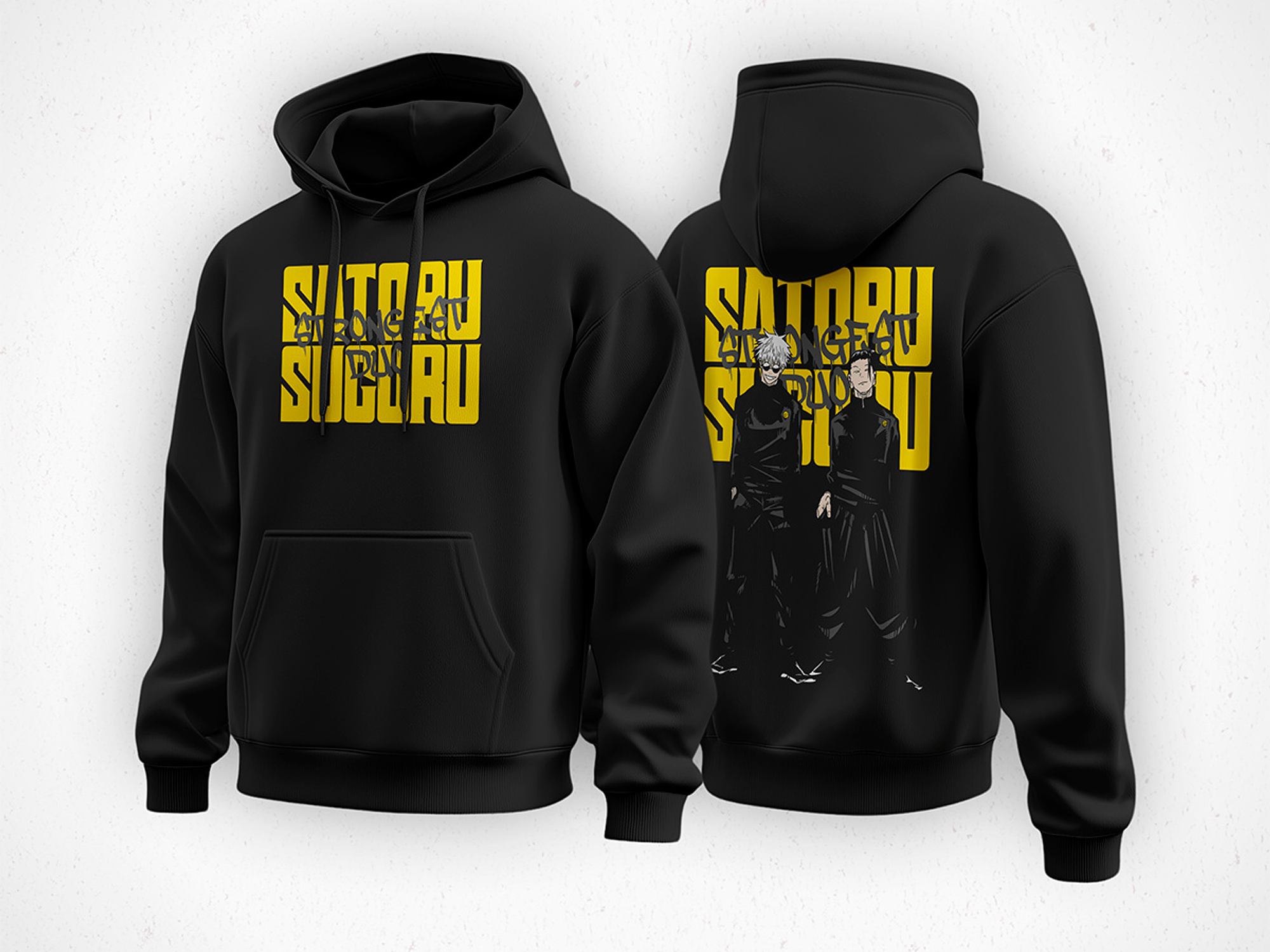 Hoodie Satoru y Geto - Jujutsu Kaisen v3 1