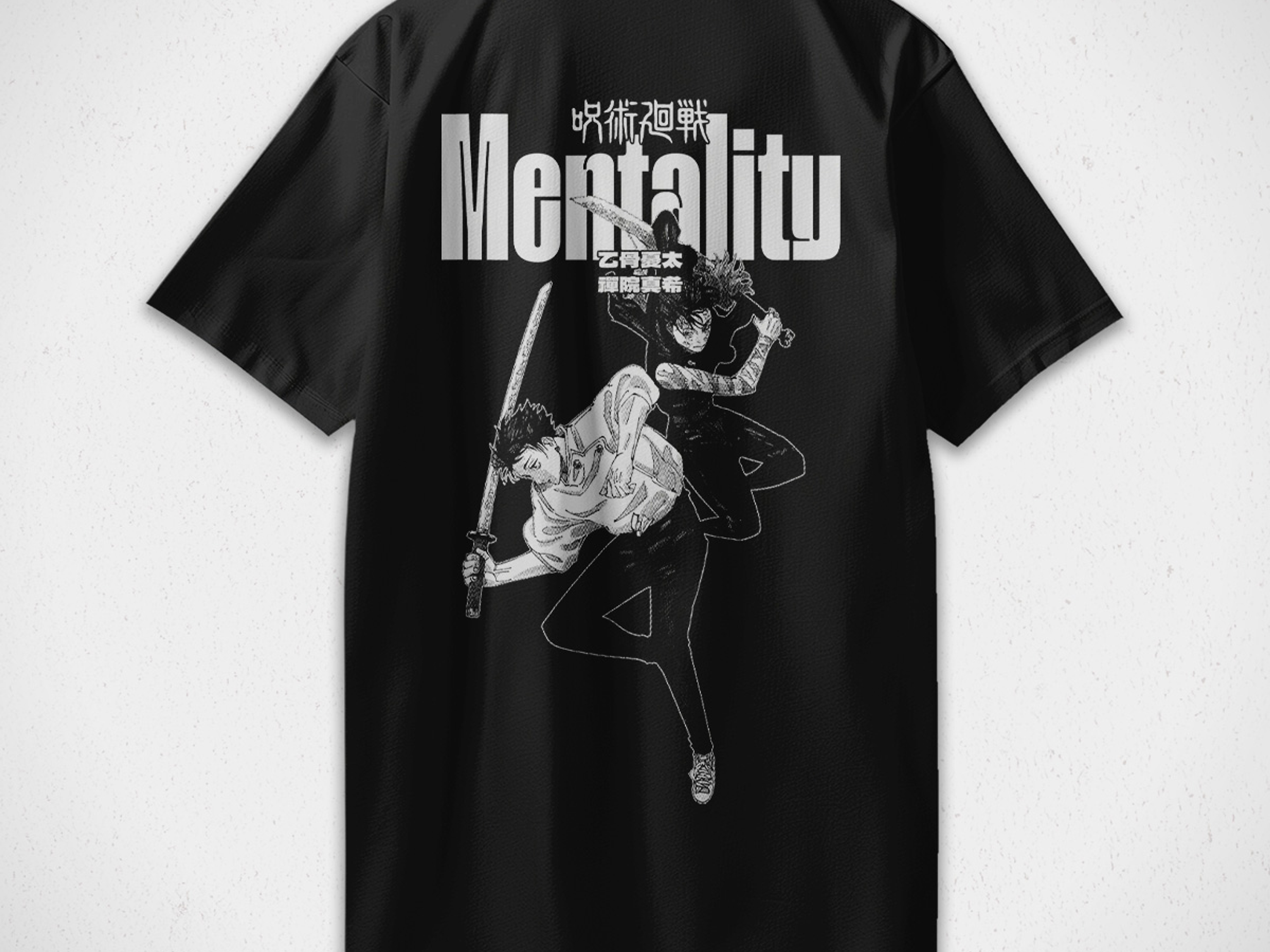 Polera Yuta y Maki - Jujutsu Kaisen v1 2