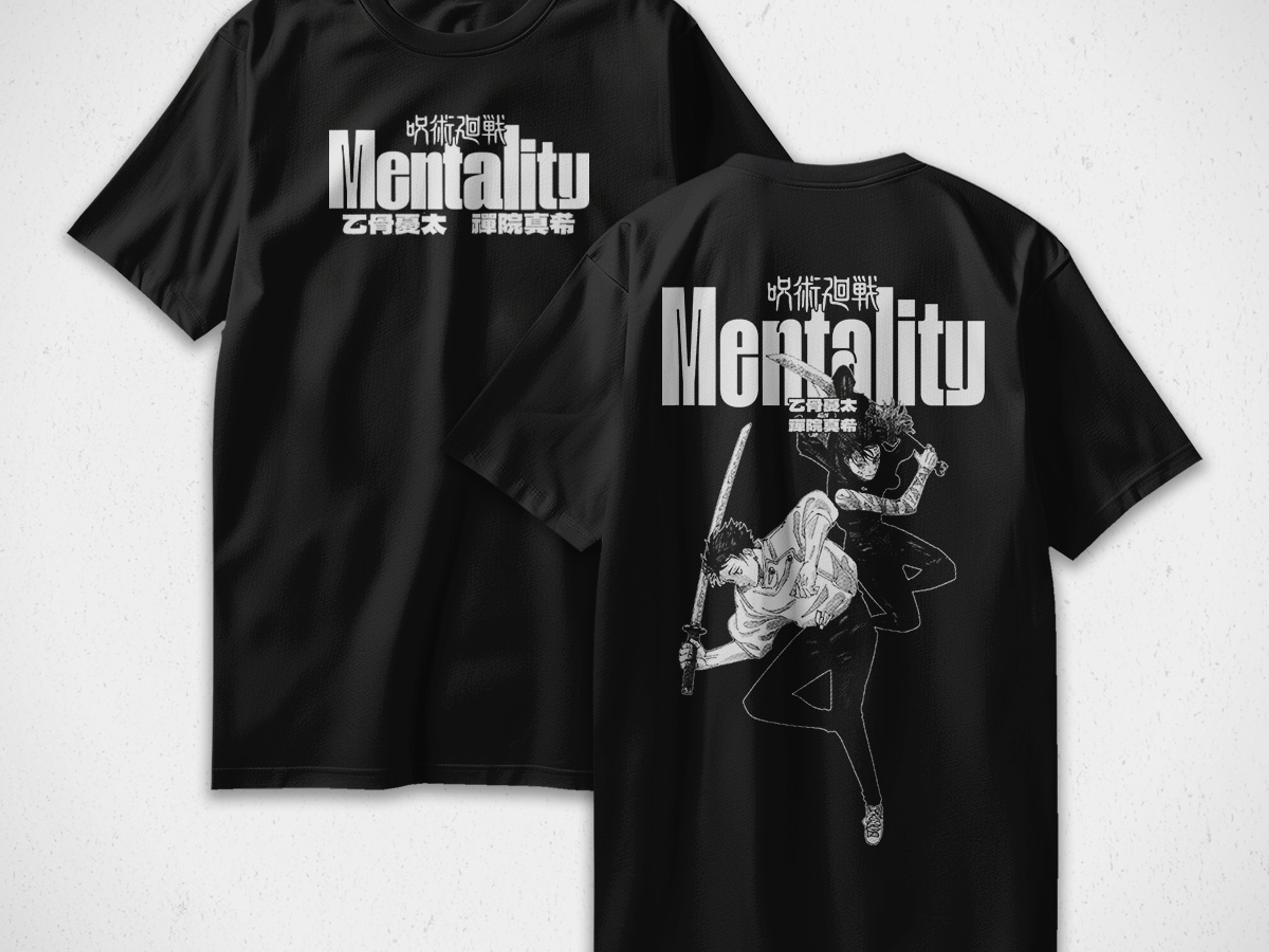 Polera Yuta y Maki - Jujutsu Kaisen v1 1