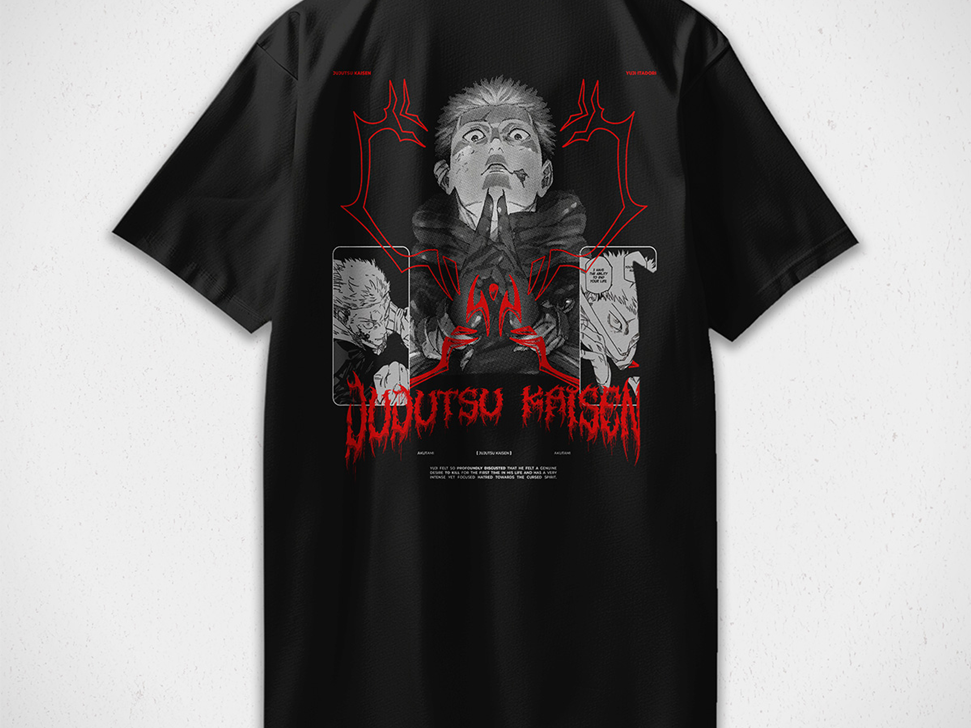 Polera Itadori - Jujutsu Kaisen v1 2