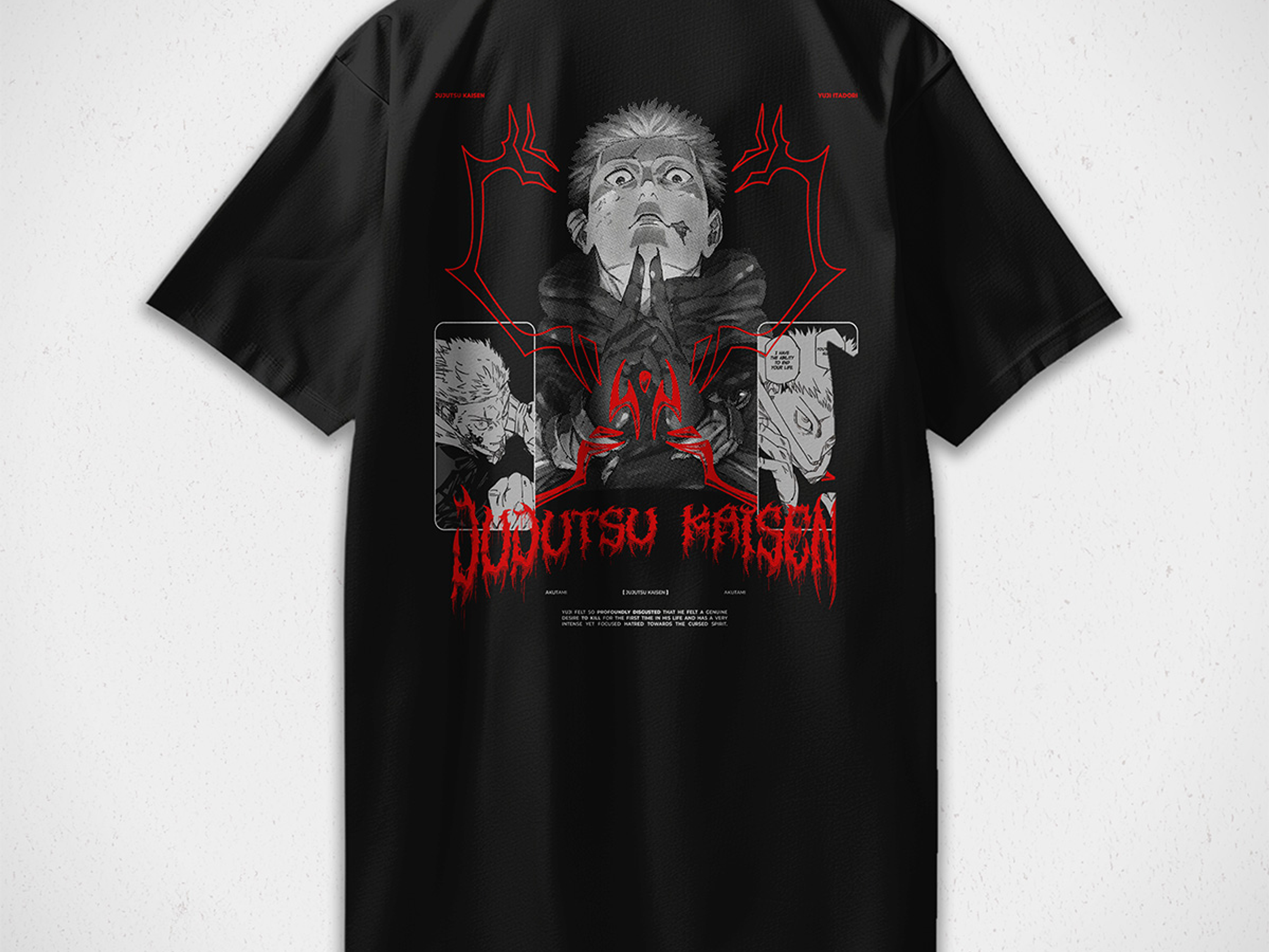 Polera Itadori - Jujutsu Kaisen v1 2