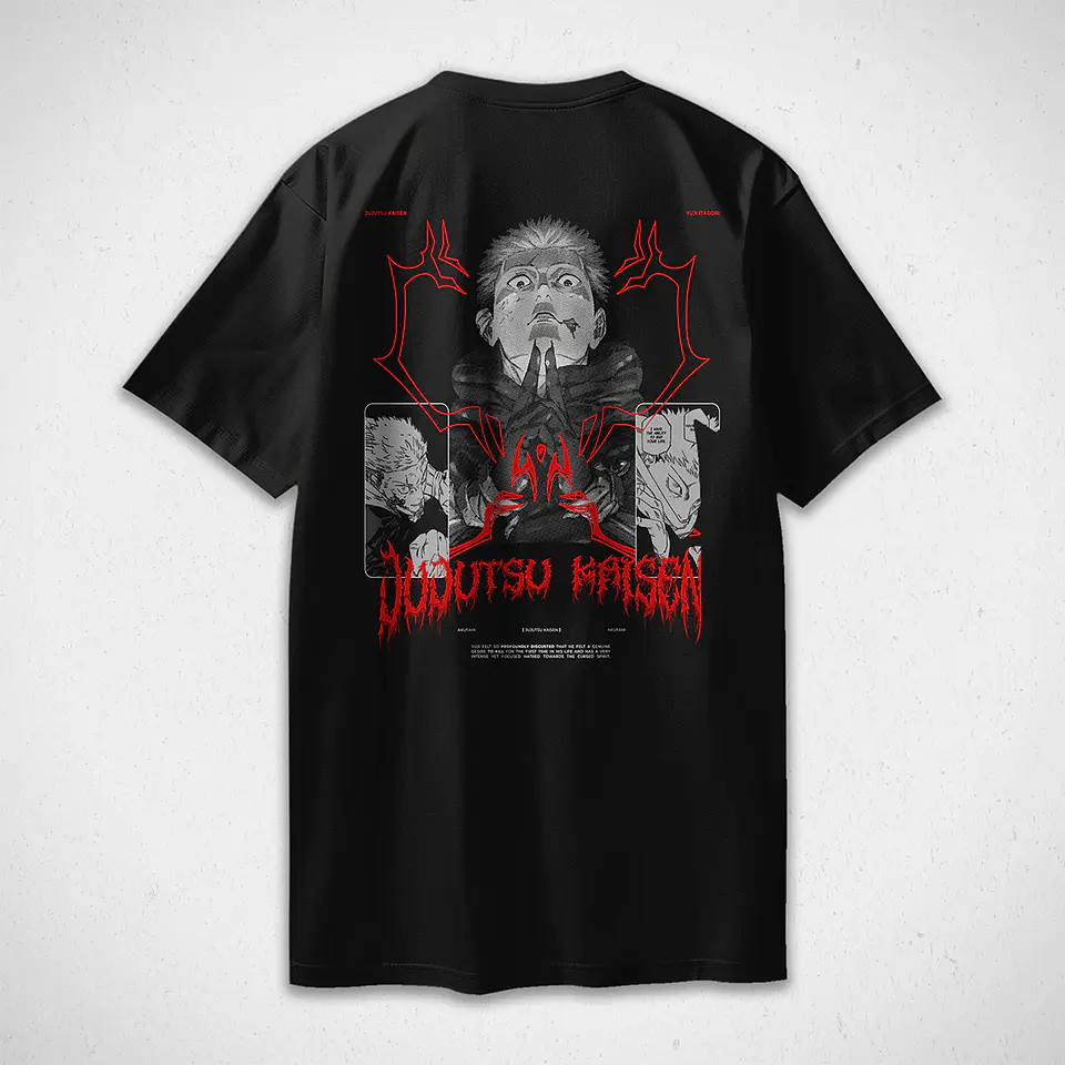 Polera Itadori - Jujutsu Kaisen v1 2