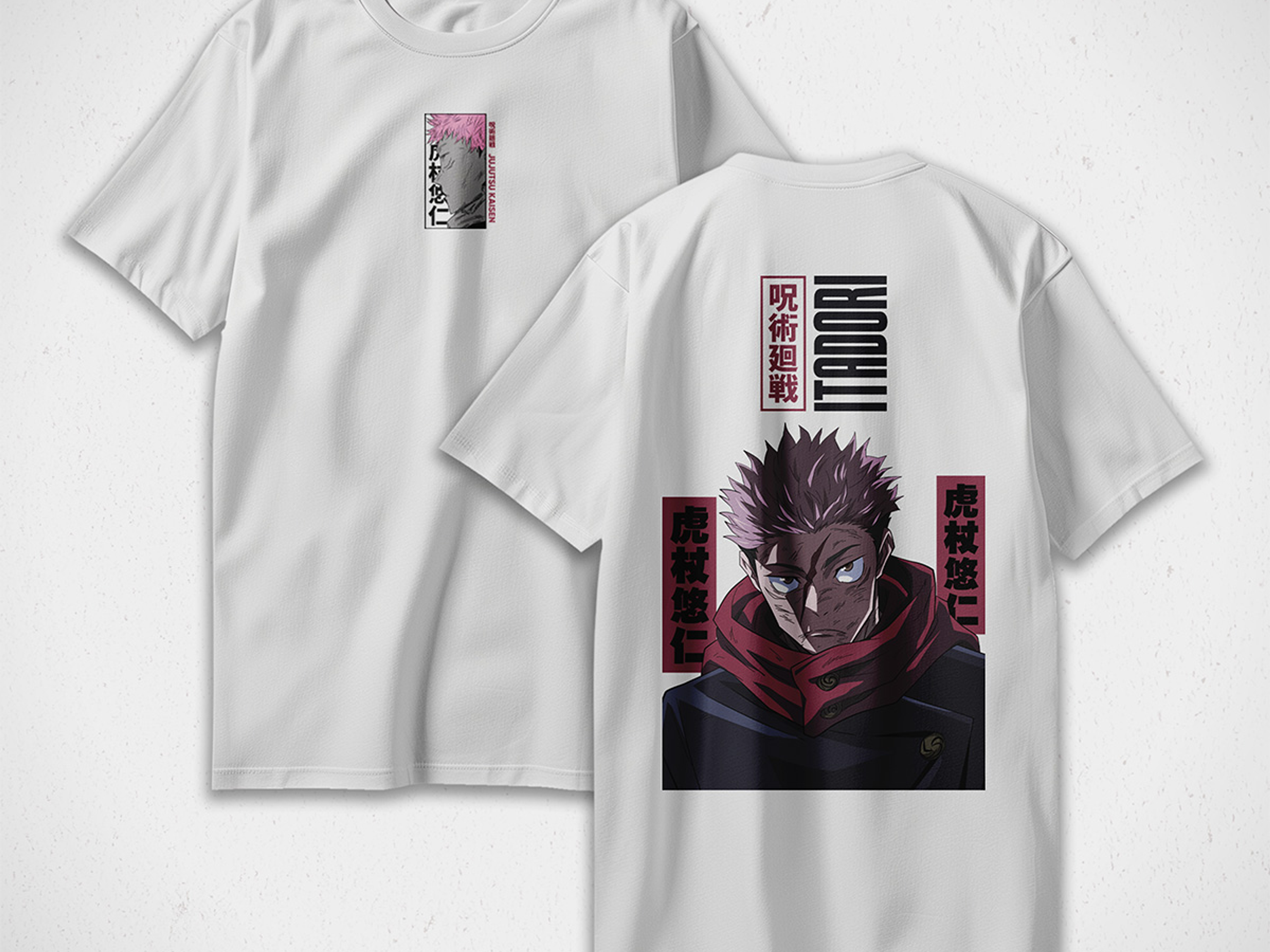 Polera Itadori - Jujutsu Kaisen v2 4