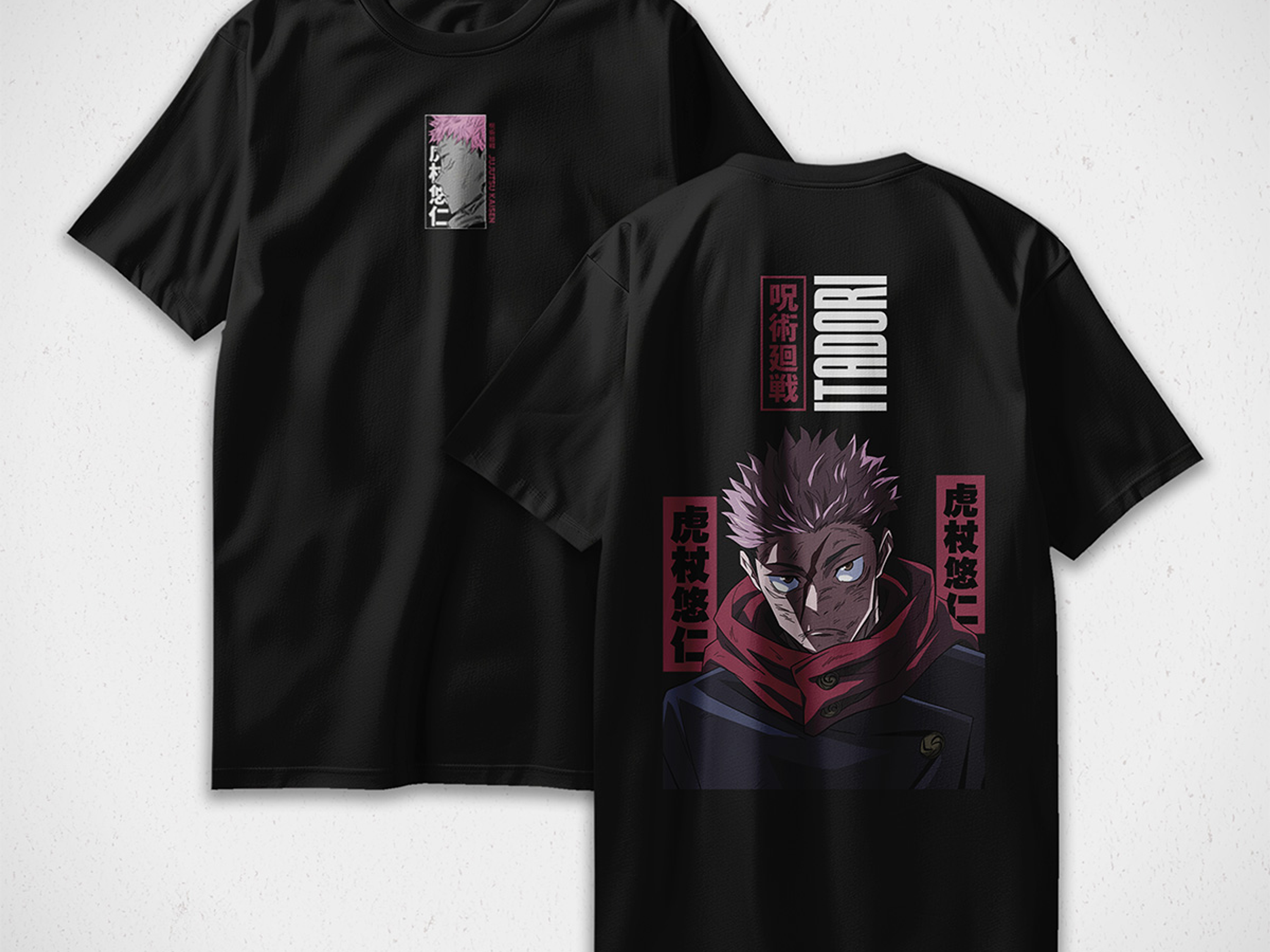 Polera Itadori - Jujutsu Kaisen v2 1