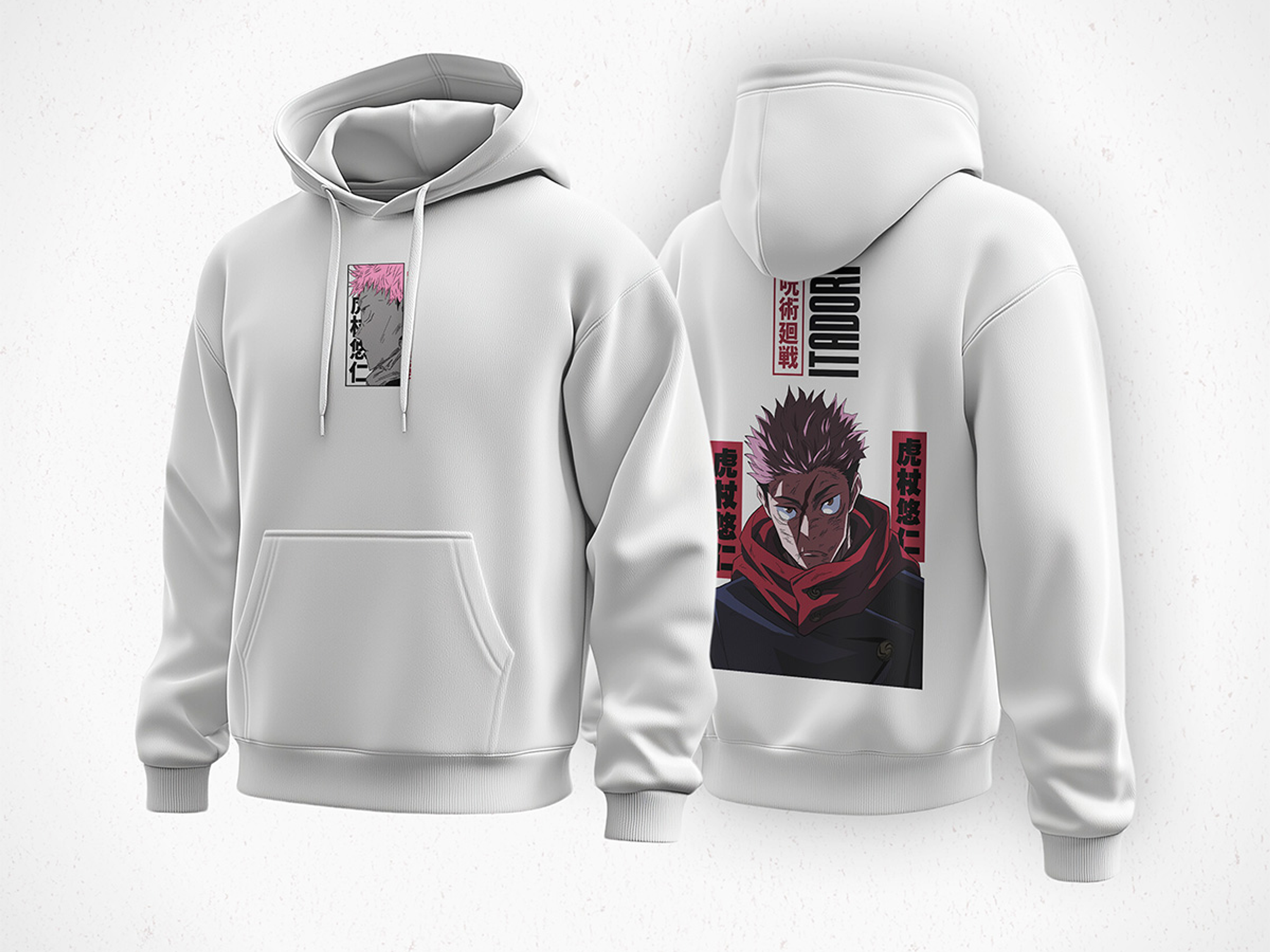 Hoodie Itadori - Jujutsu Kaisen v2 4