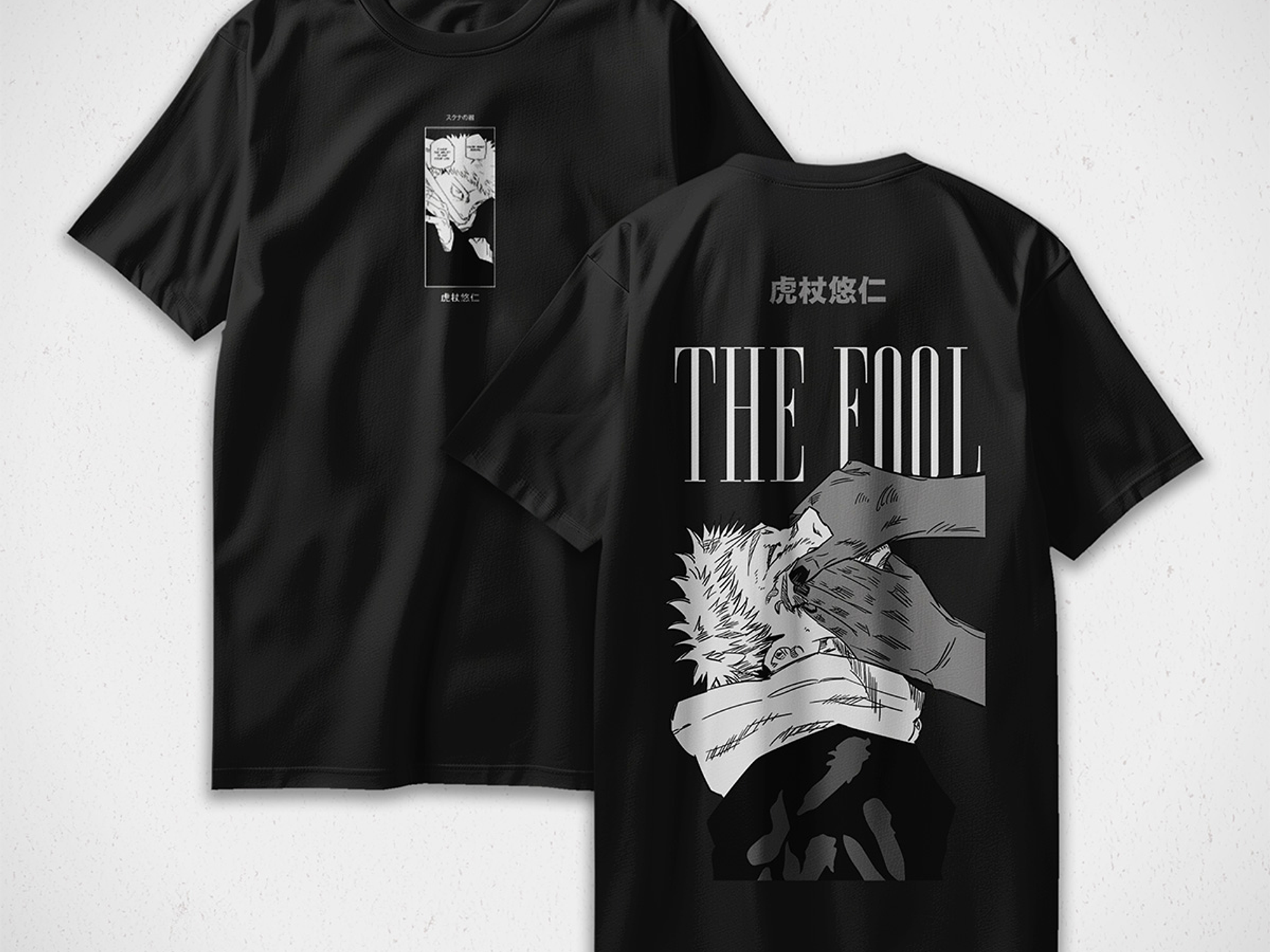 Polera Itadori - Jujutsu Kaisen v3 1