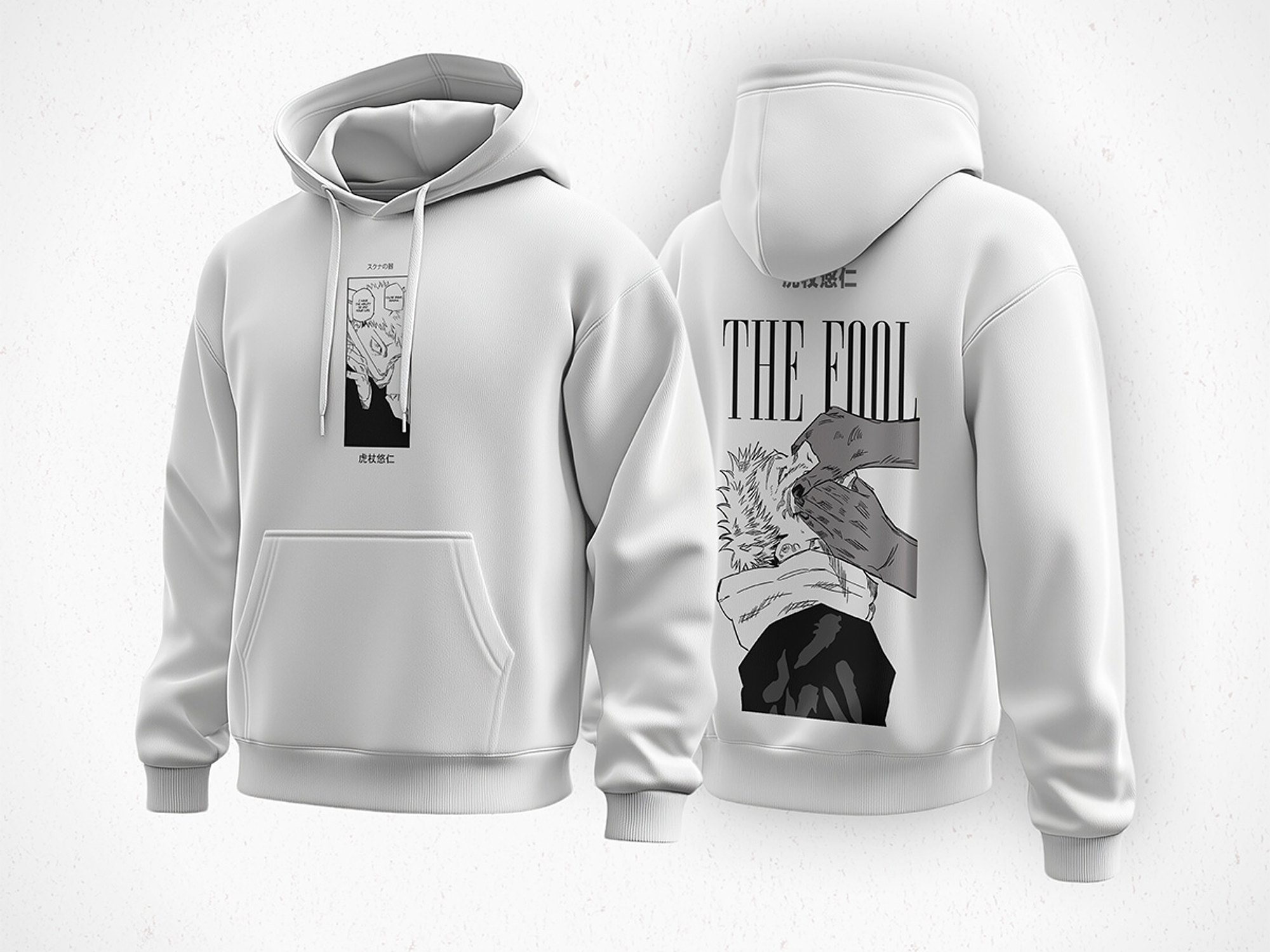 Hoodie Itadori - Jujutsu Kaisen v3 4