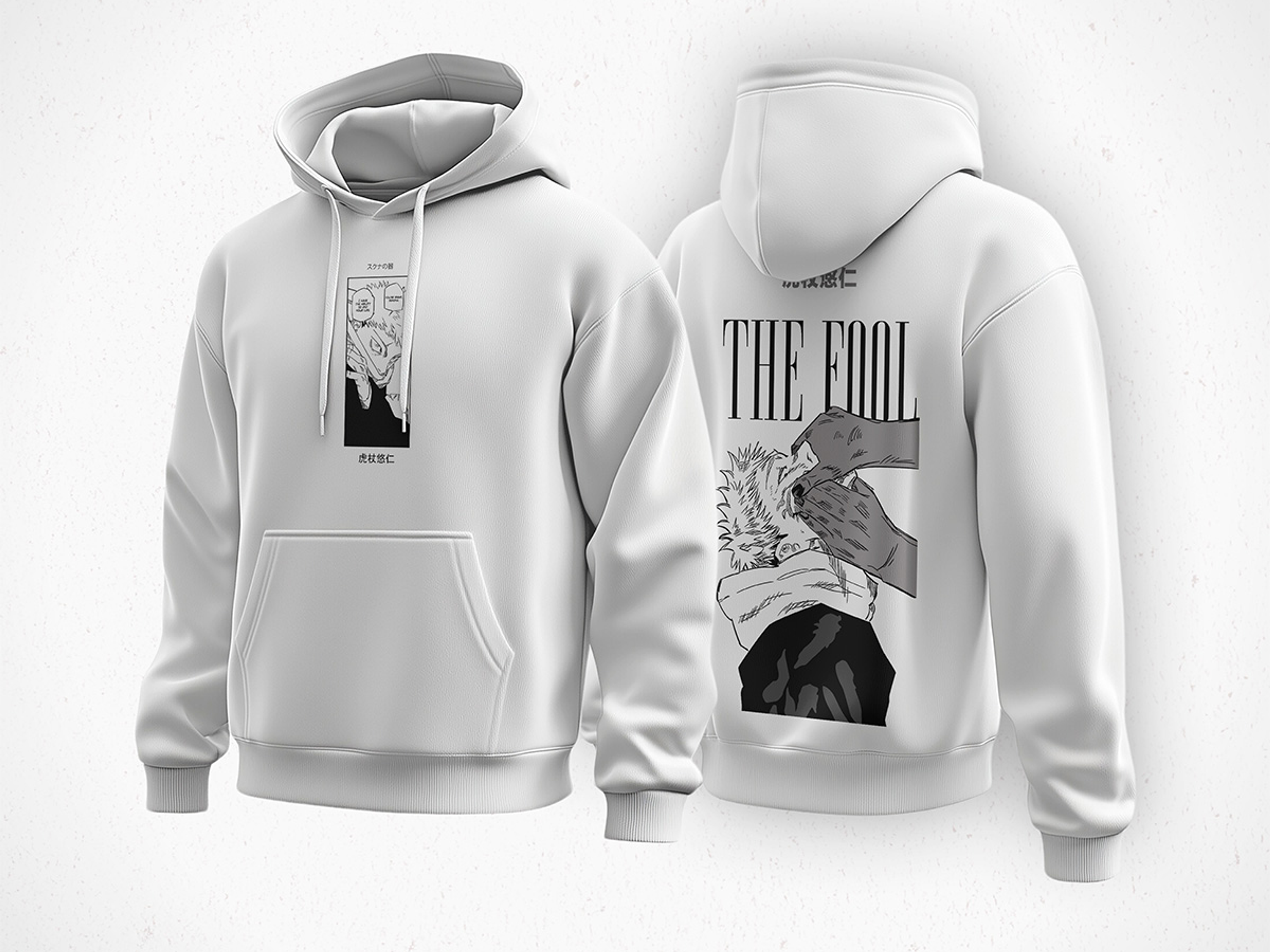 Hoodie Itadori - Jujutsu Kaisen v3 4