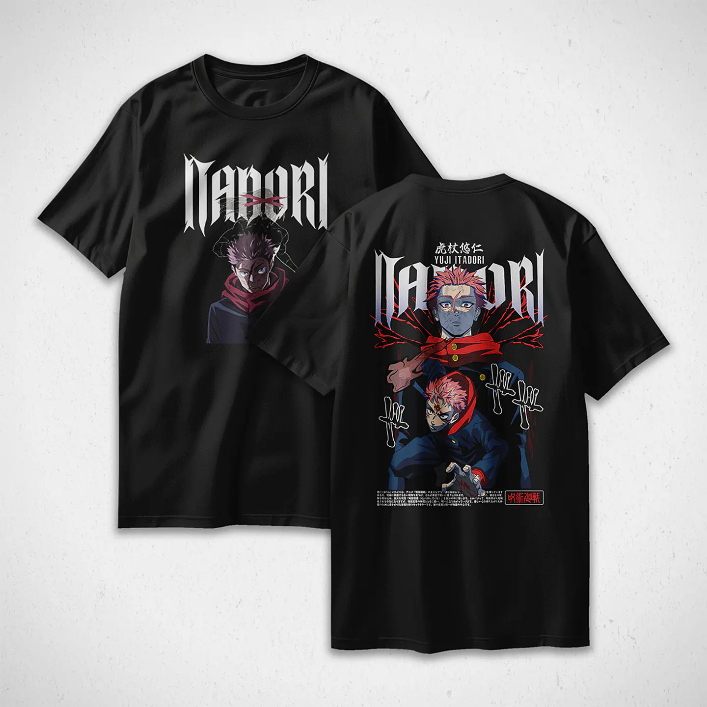 Polera Itadori - Jujutsu Kaisen v4 1