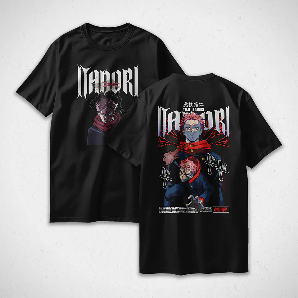 Polera Itadori - Jujutsu Kaisen v4 1