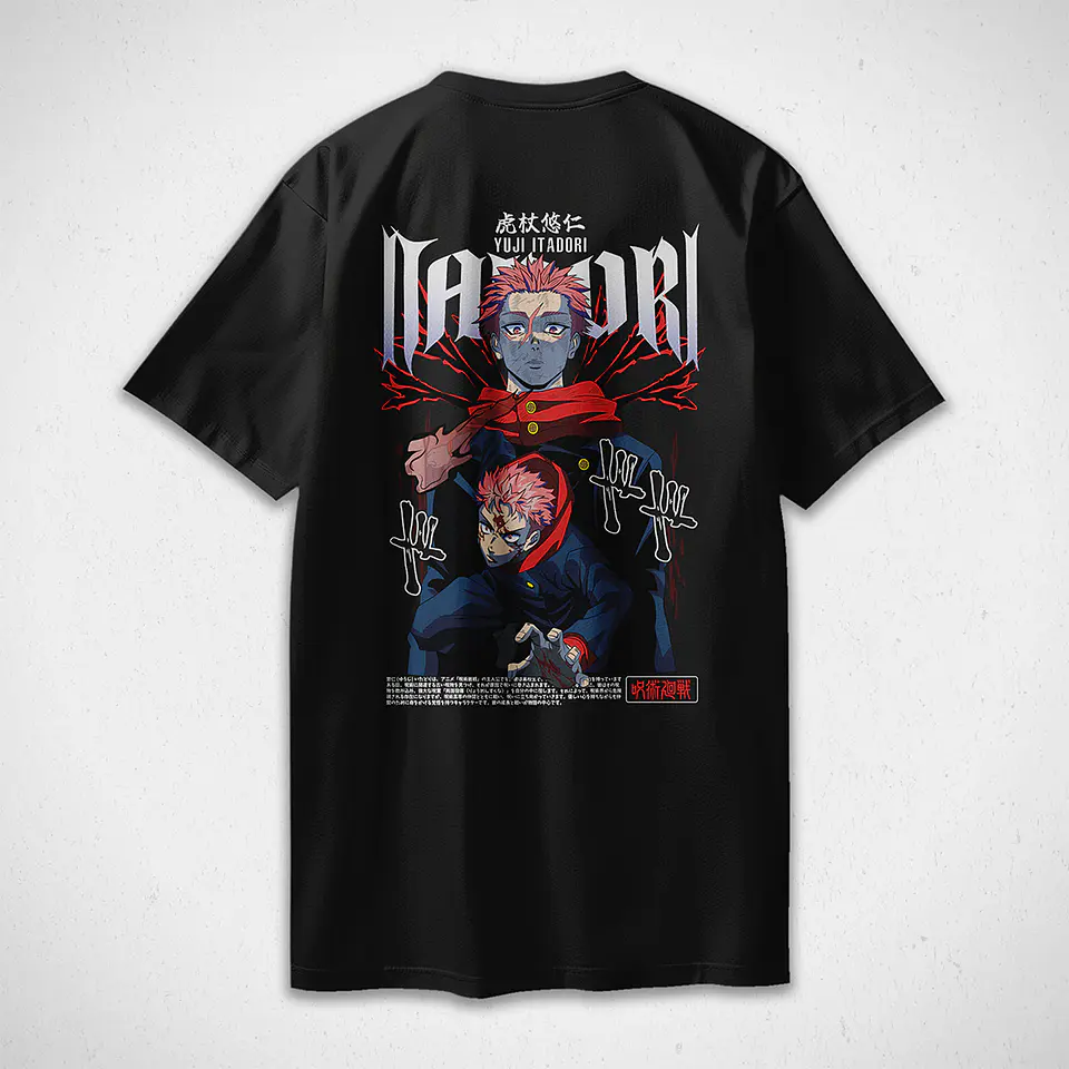 Polera Itadori - Jujutsu Kaisen v4 2
