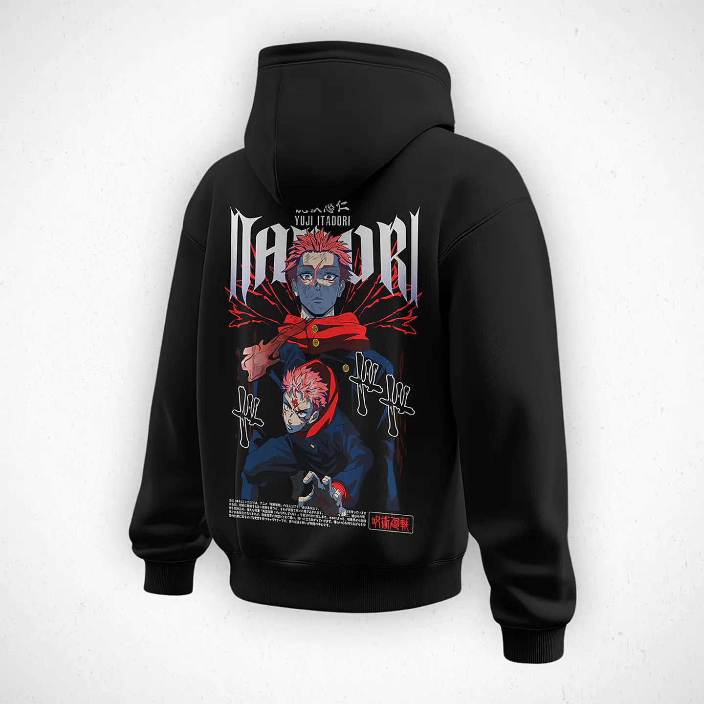 Hoodie itadori - Jujutsu Kaisen v4 2