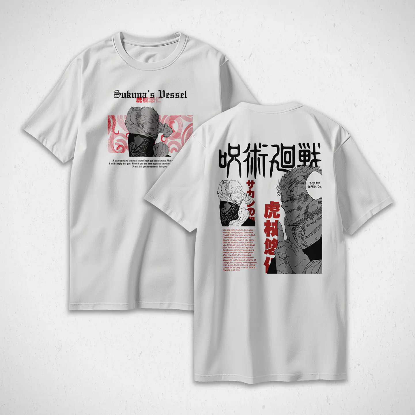 Polera itadori - Jujutsu Kaisen v5 4