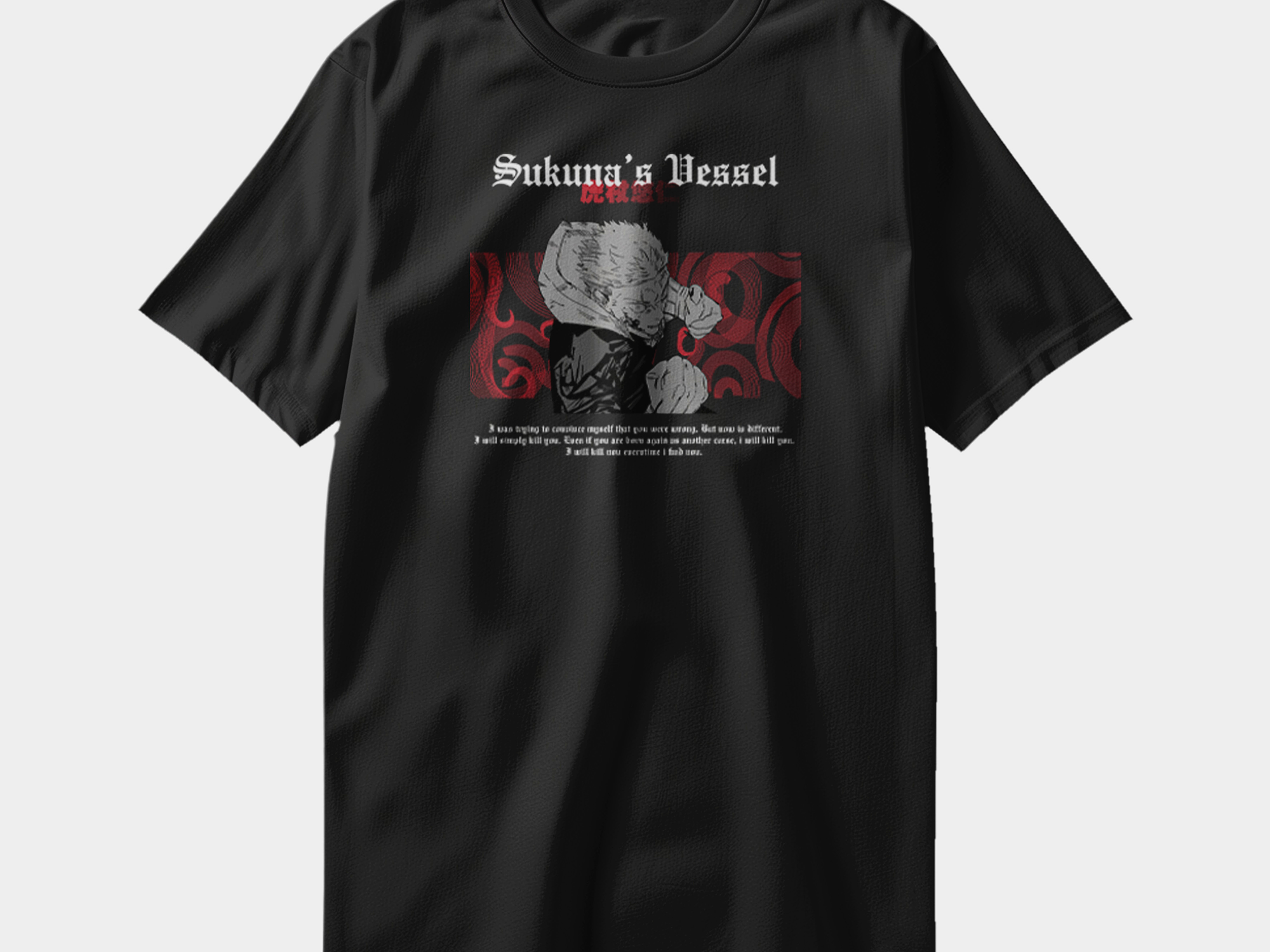 Polera itadori - Jujutsu Kaisen v5 3