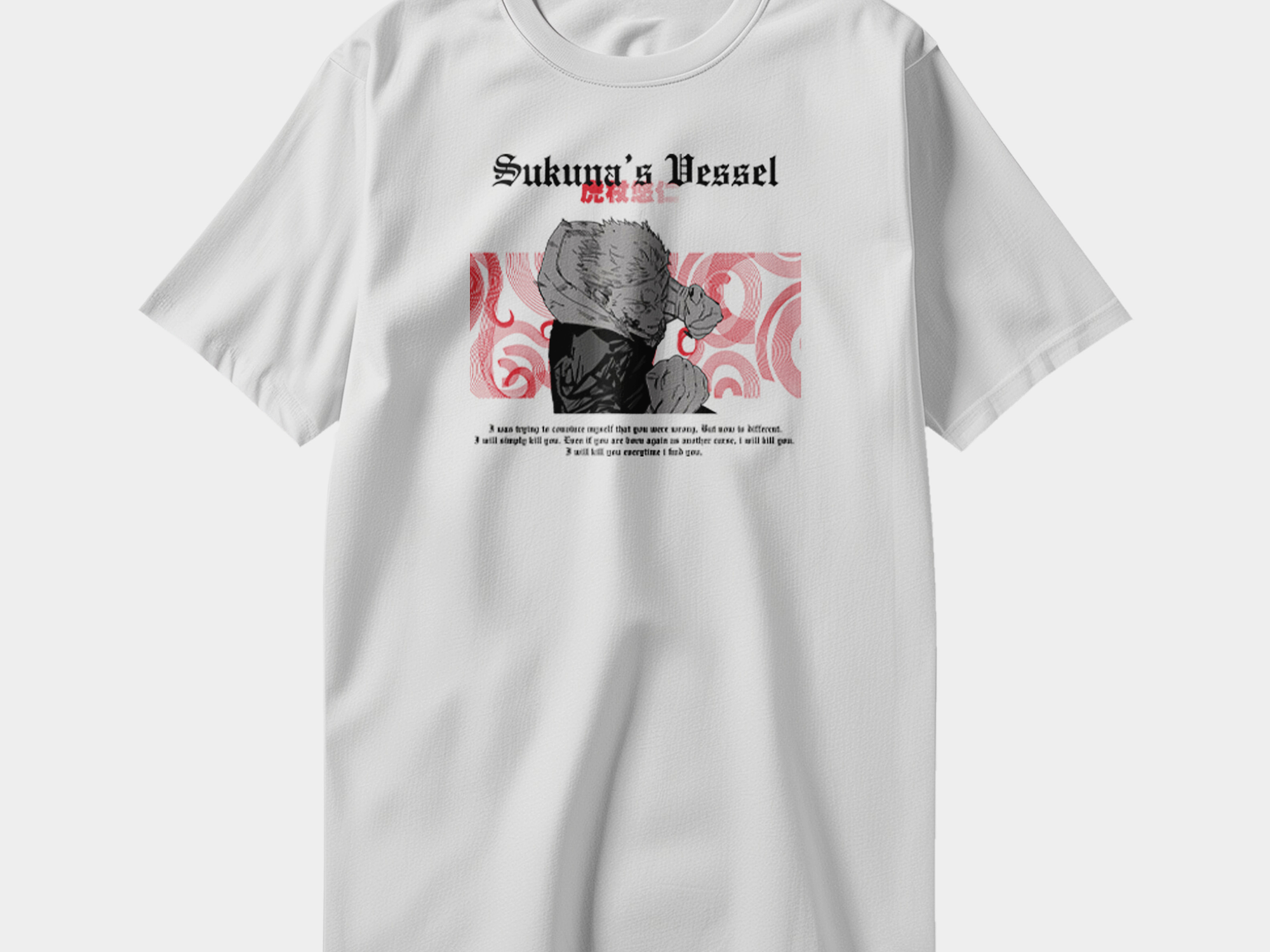 Polera itadori - Jujutsu Kaisen v5 6