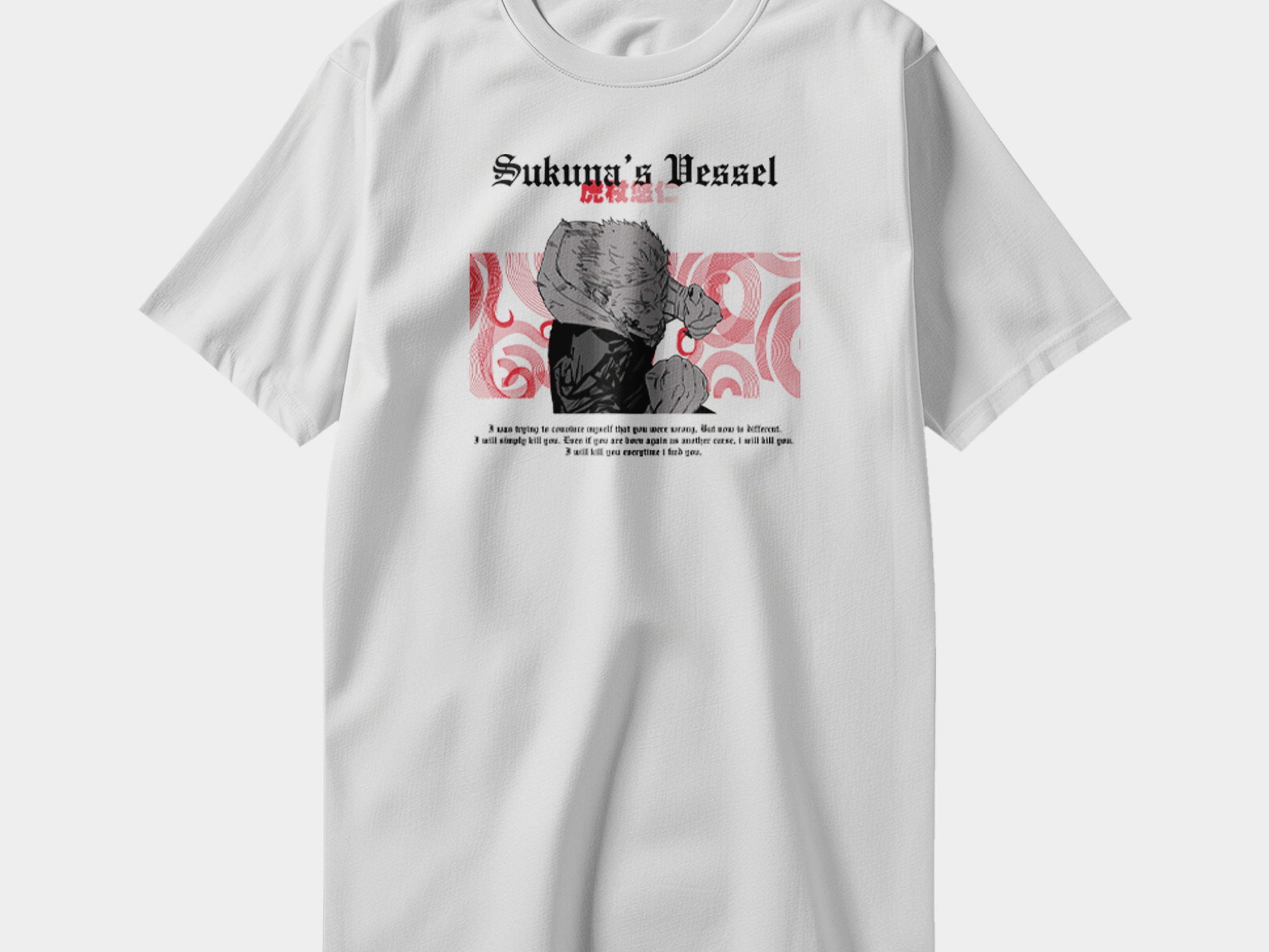 Polera itadori - Jujutsu Kaisen v5 6