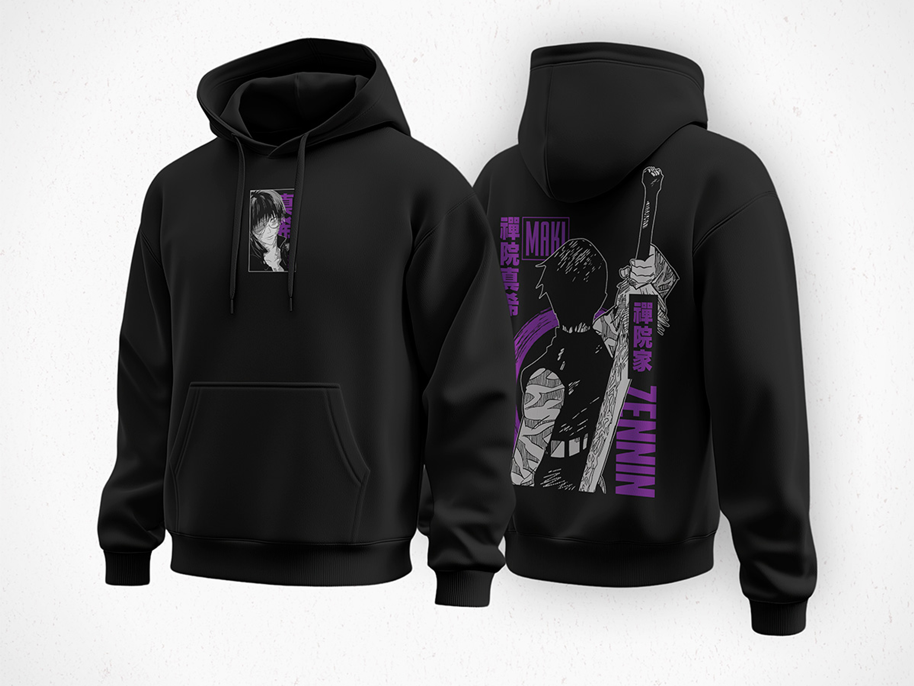 Hoodie Maki - Jujutsu Kaisen v1 1