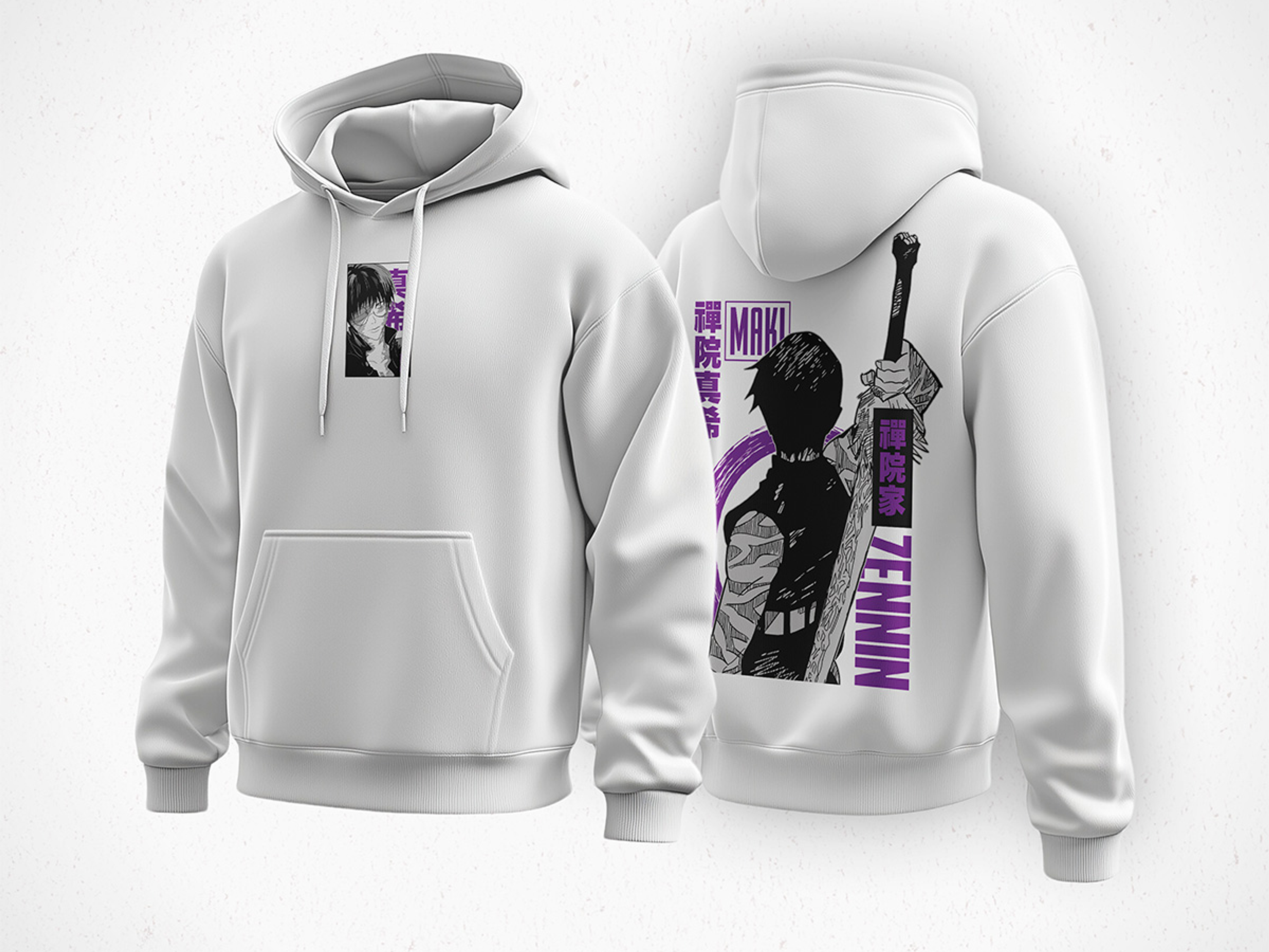 Hoodie Maki - Jujutsu Kaisen v1 4