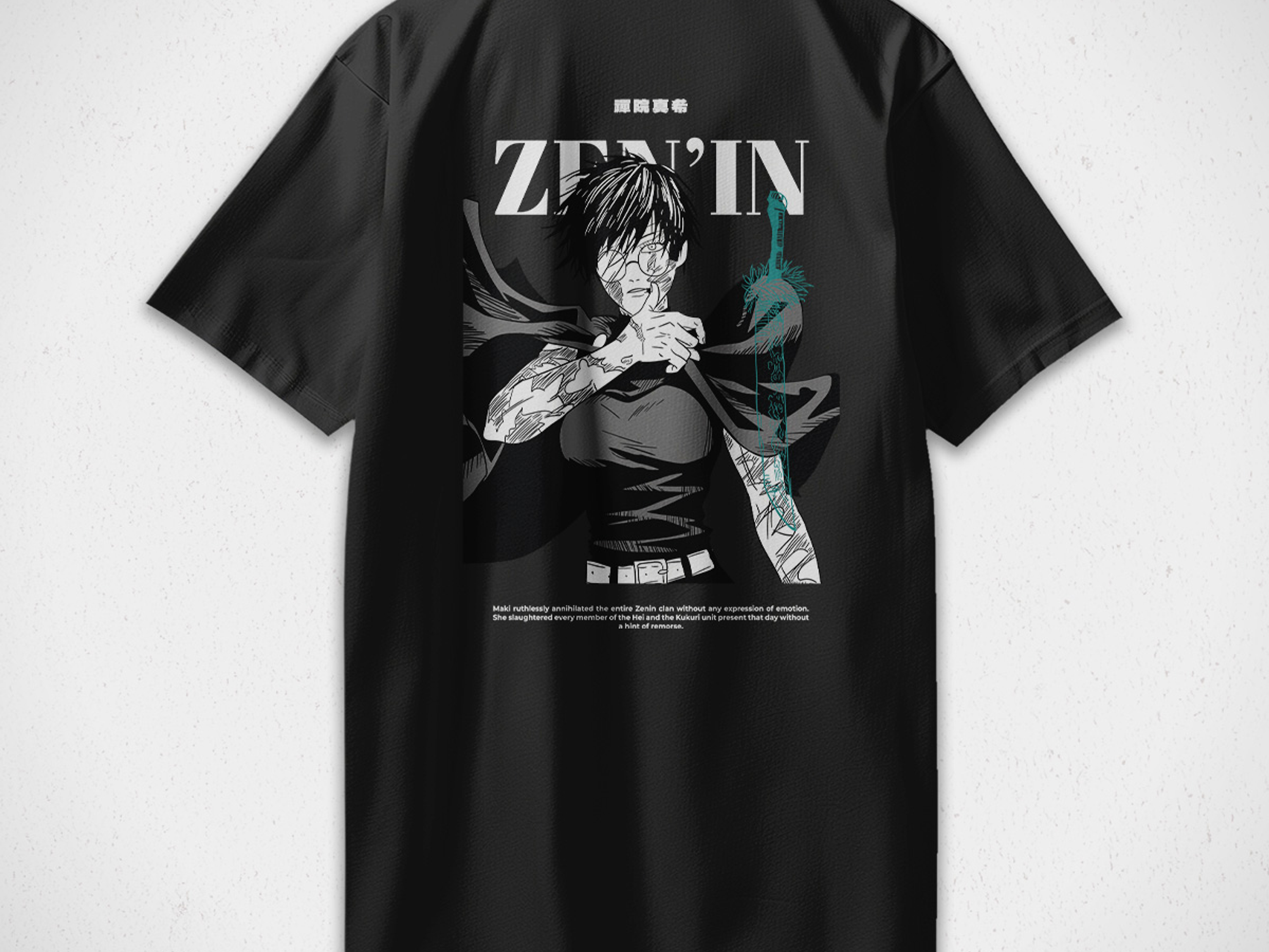 Polera Maki - Jujutsu Kaisen v2 2