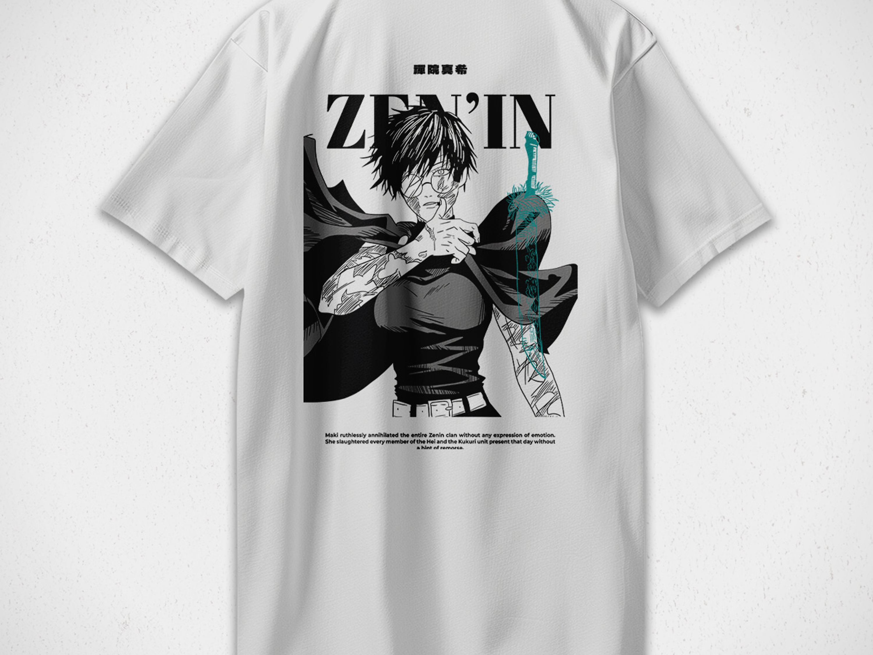 Polera Maki - Jujutsu Kaisen v2 5