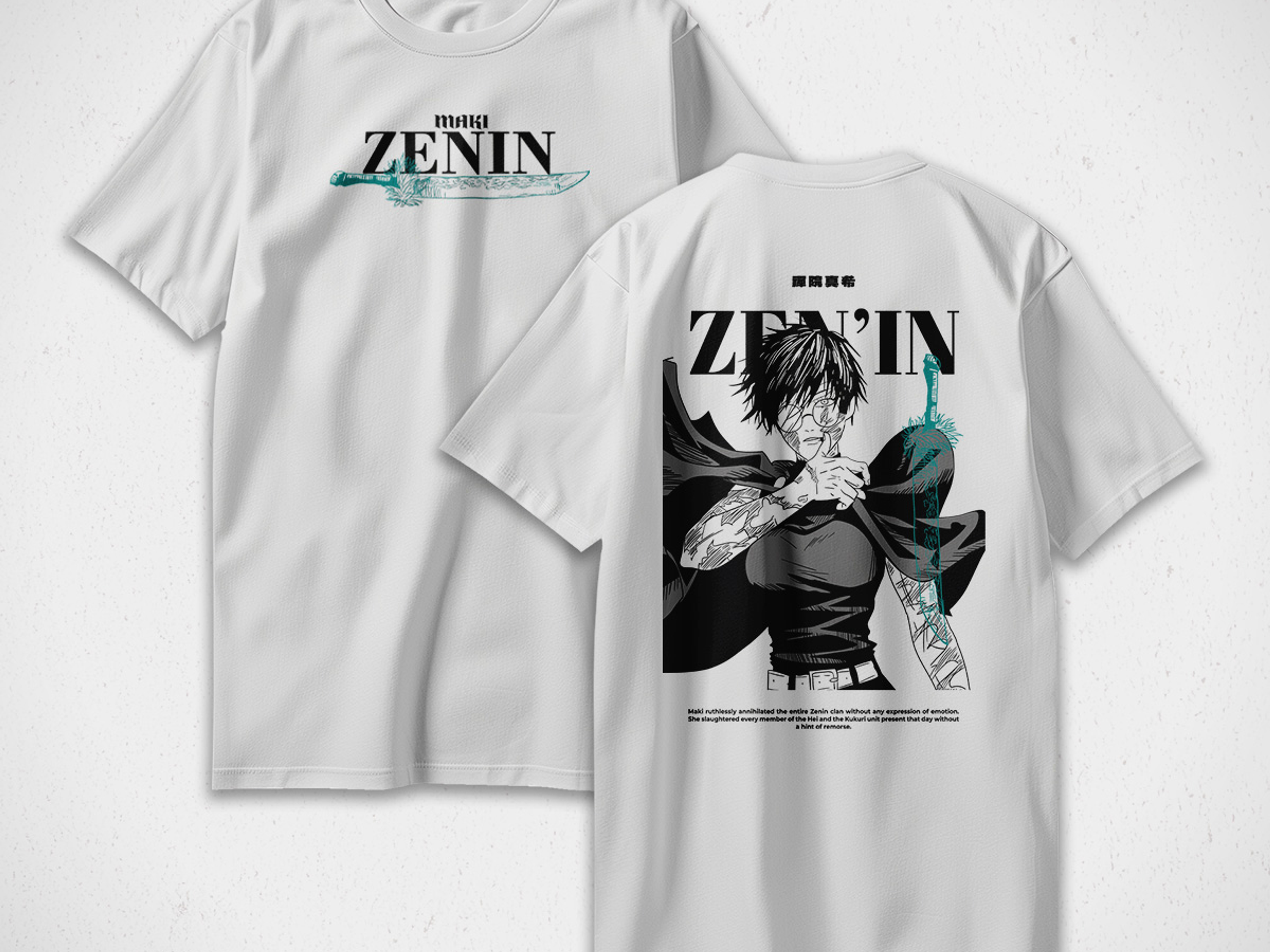 Polera Maki - Jujutsu Kaisen v2 4