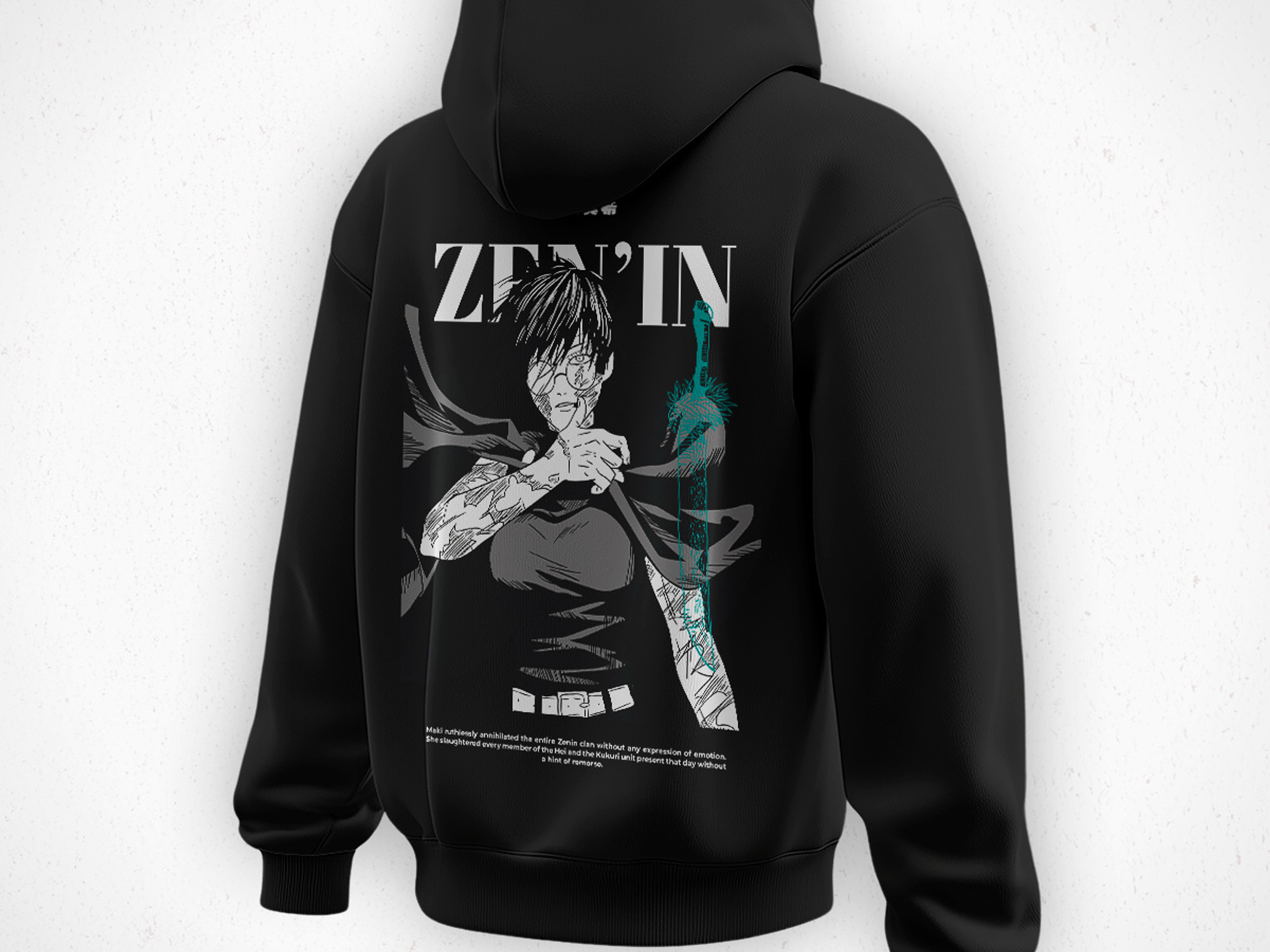 Hoodie Maki- Jujutsu Kaisen v2 2