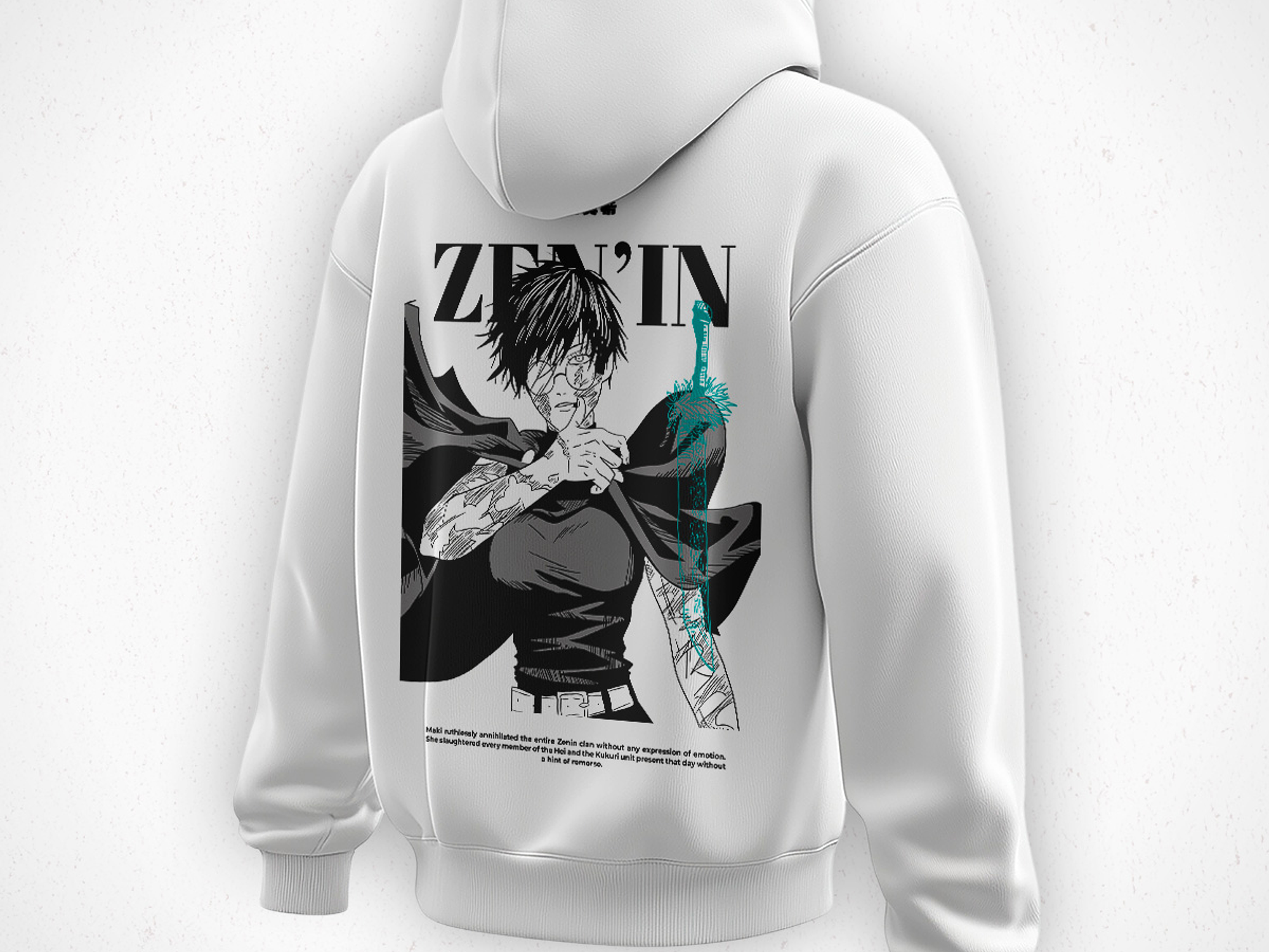 Hoodie Maki- Jujutsu Kaisen v2 5