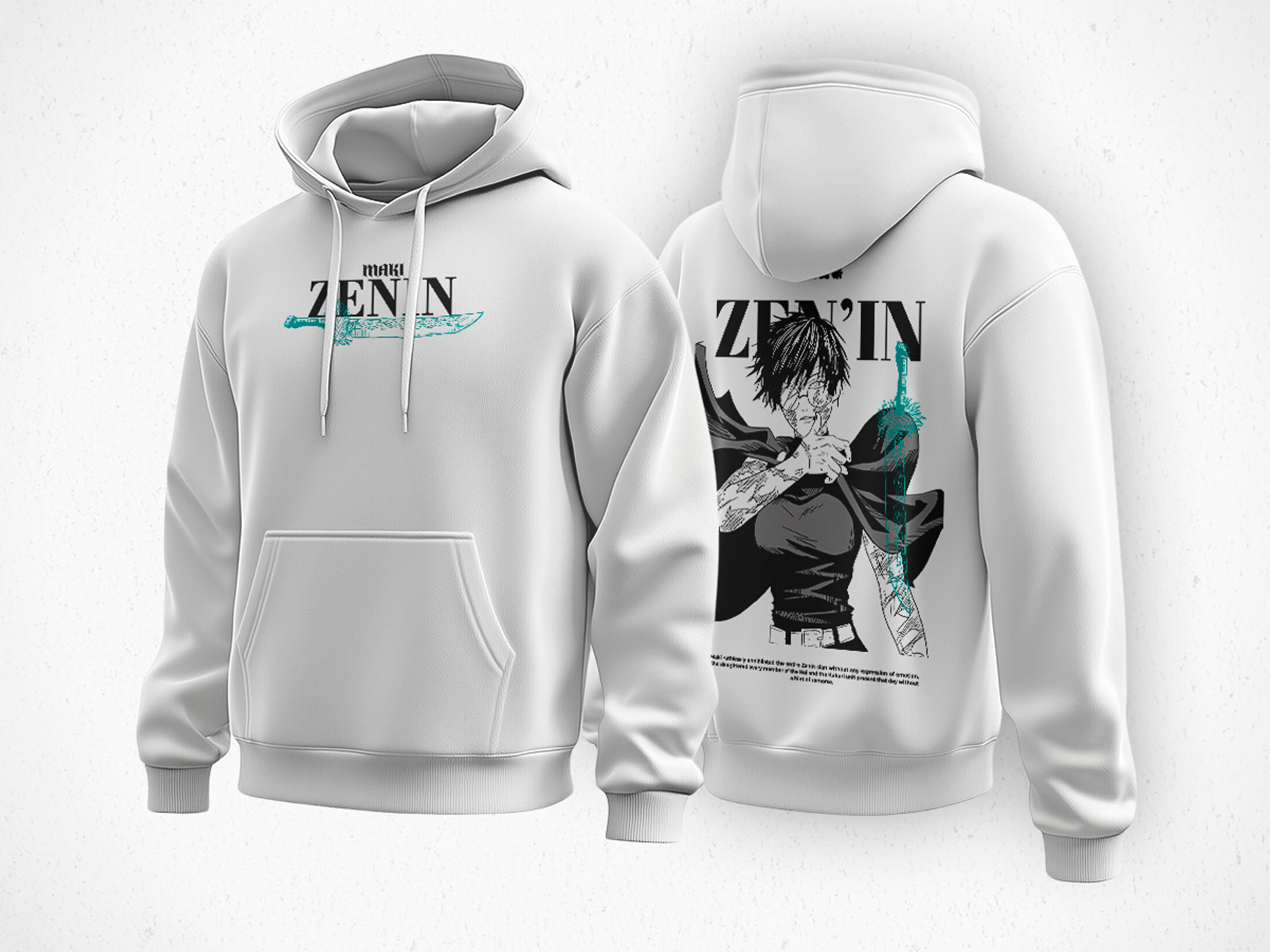 Hoodie Maki- Jujutsu Kaisen v2 4