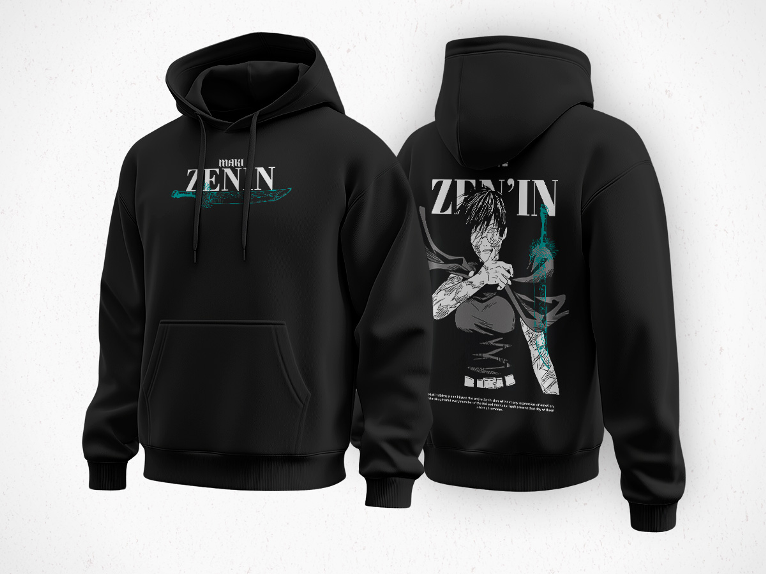 Hoodie Maki- Jujutsu Kaisen v2 1