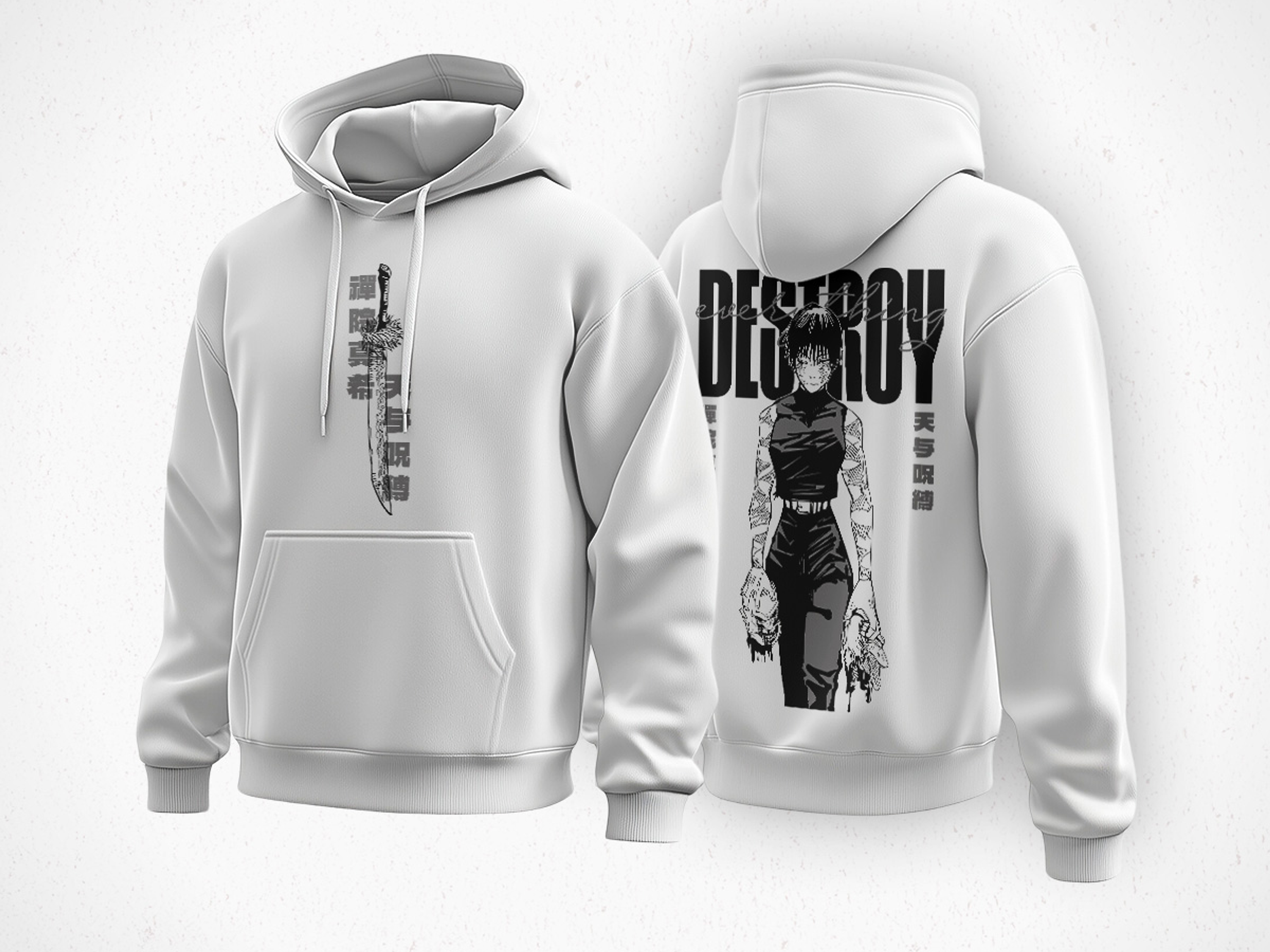 Hoodie Maki - Jujutsu Kaisen v3 4