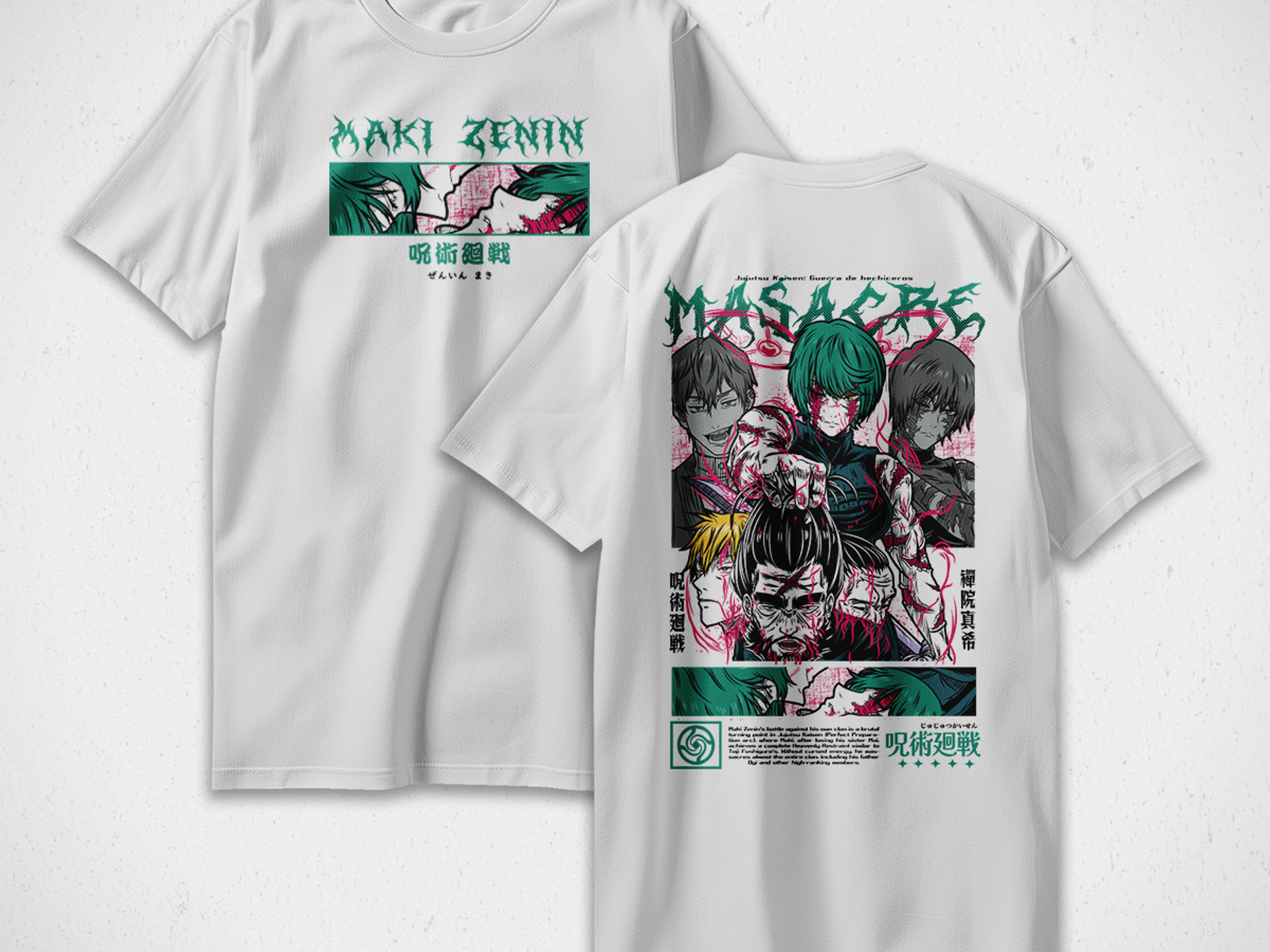 Polera Maki - Jujutsu Kaisen v4 4