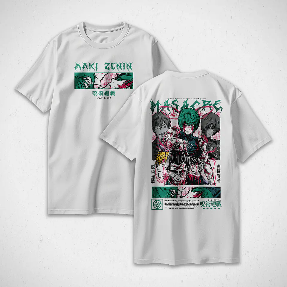 Polera Maki - Jujutsu Kaisen v4 4