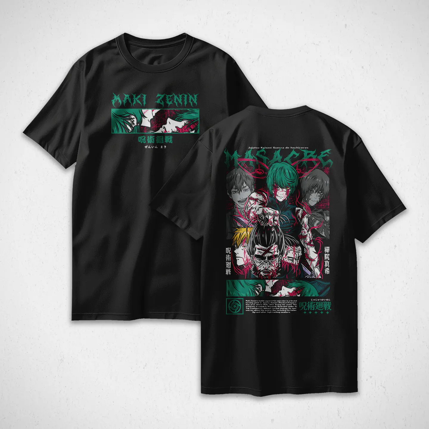 Polera Maki - Jujutsu Kaisen v4 1