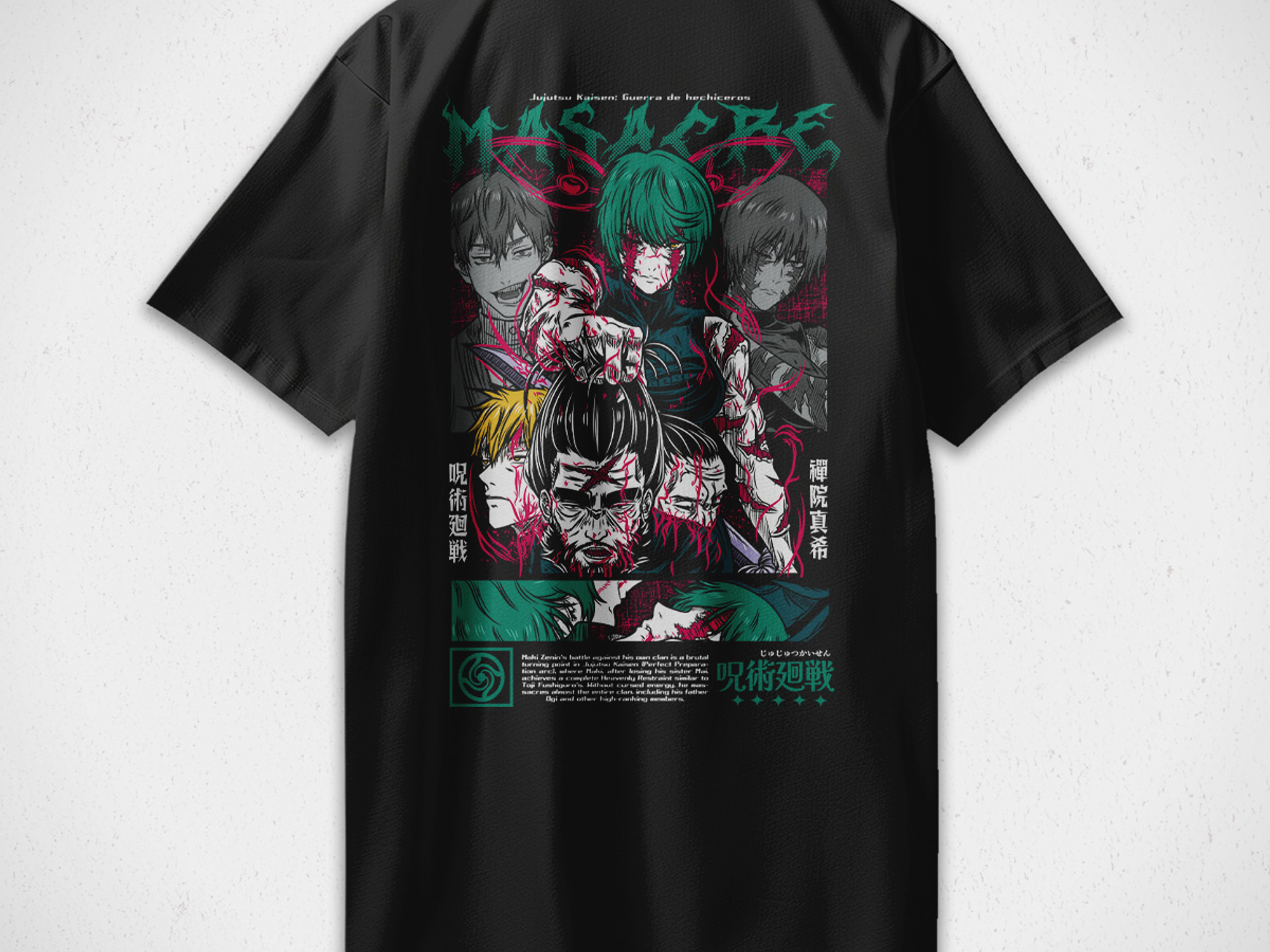 Polera Maki - Jujutsu Kaisen v4 2