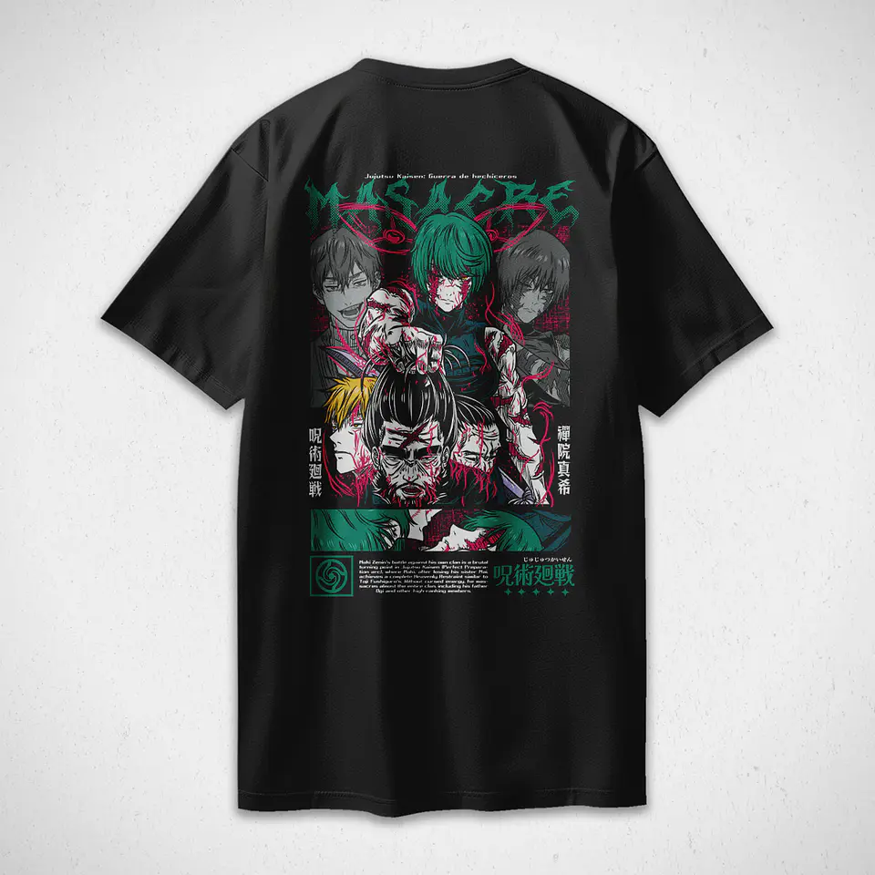 Polera Maki - Jujutsu Kaisen v4 2
