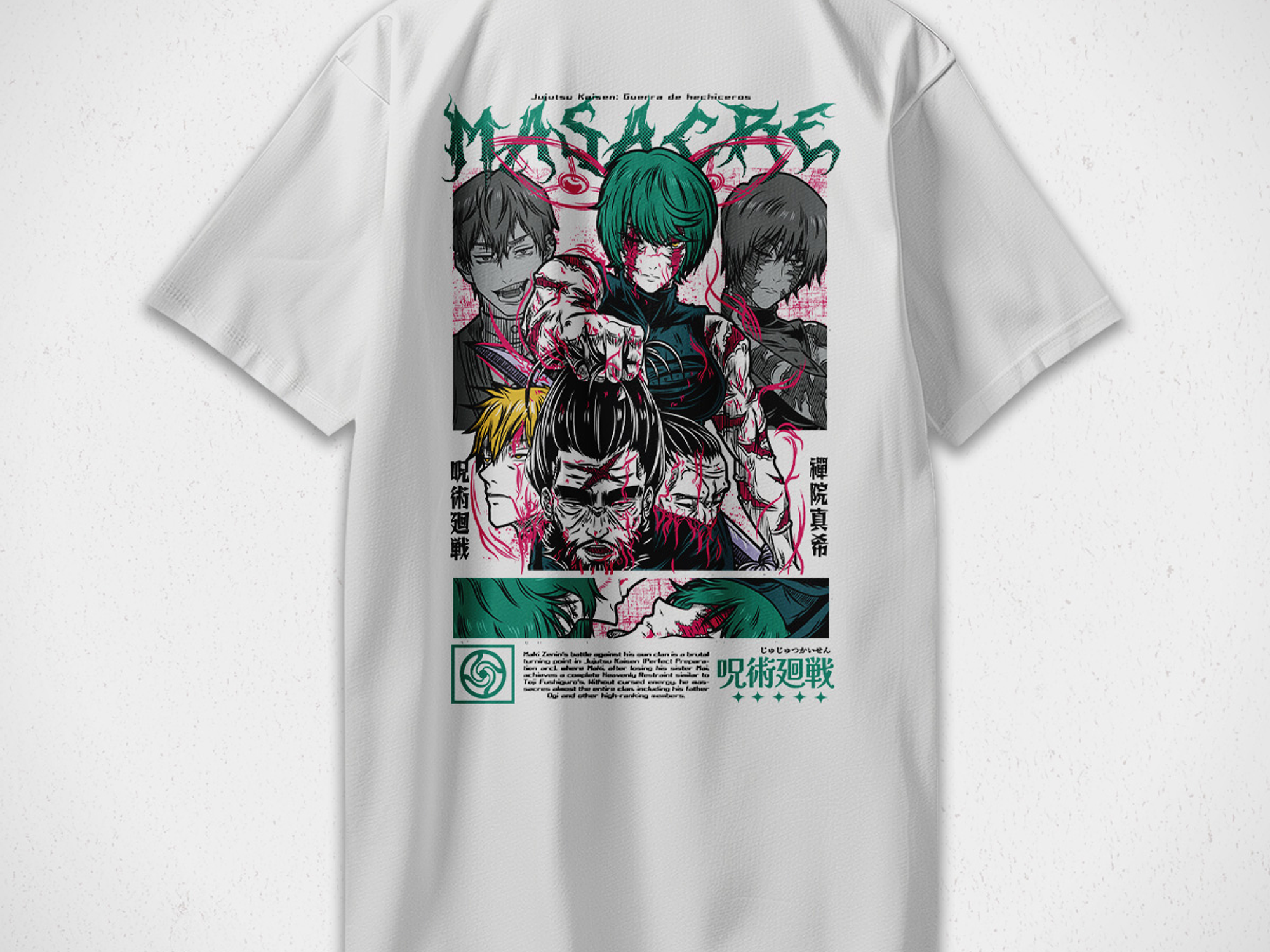 Polera Maki - Jujutsu Kaisen v4 5